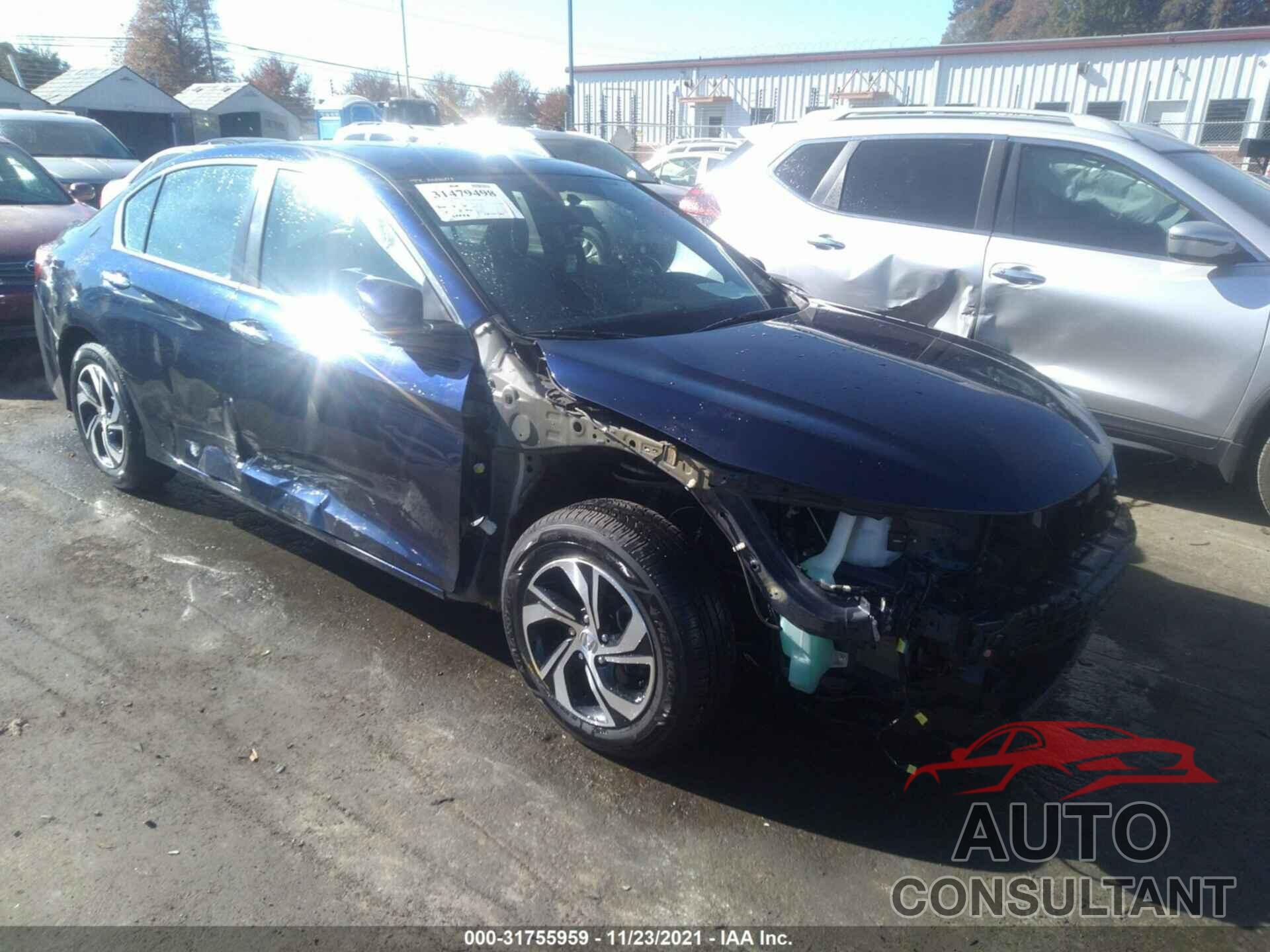 HONDA ACCORD SEDAN 2017 - 1HGCR2F31HA308740