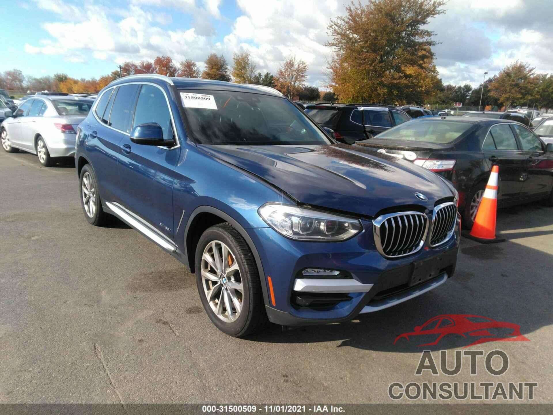 BMW X3 2018 - 5UXTR9C59JLC76113