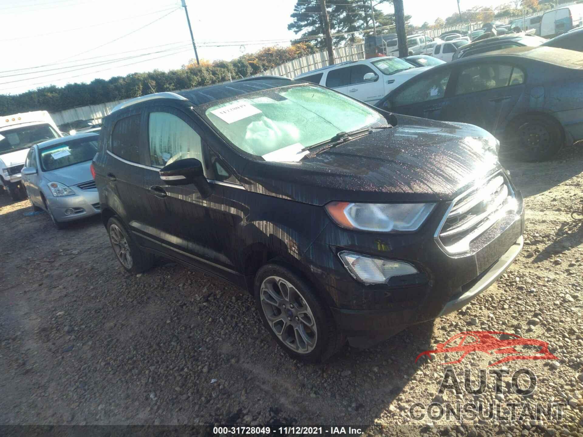 FORD ECOSPORT 2019 - MAJ3S2KE9KC267852