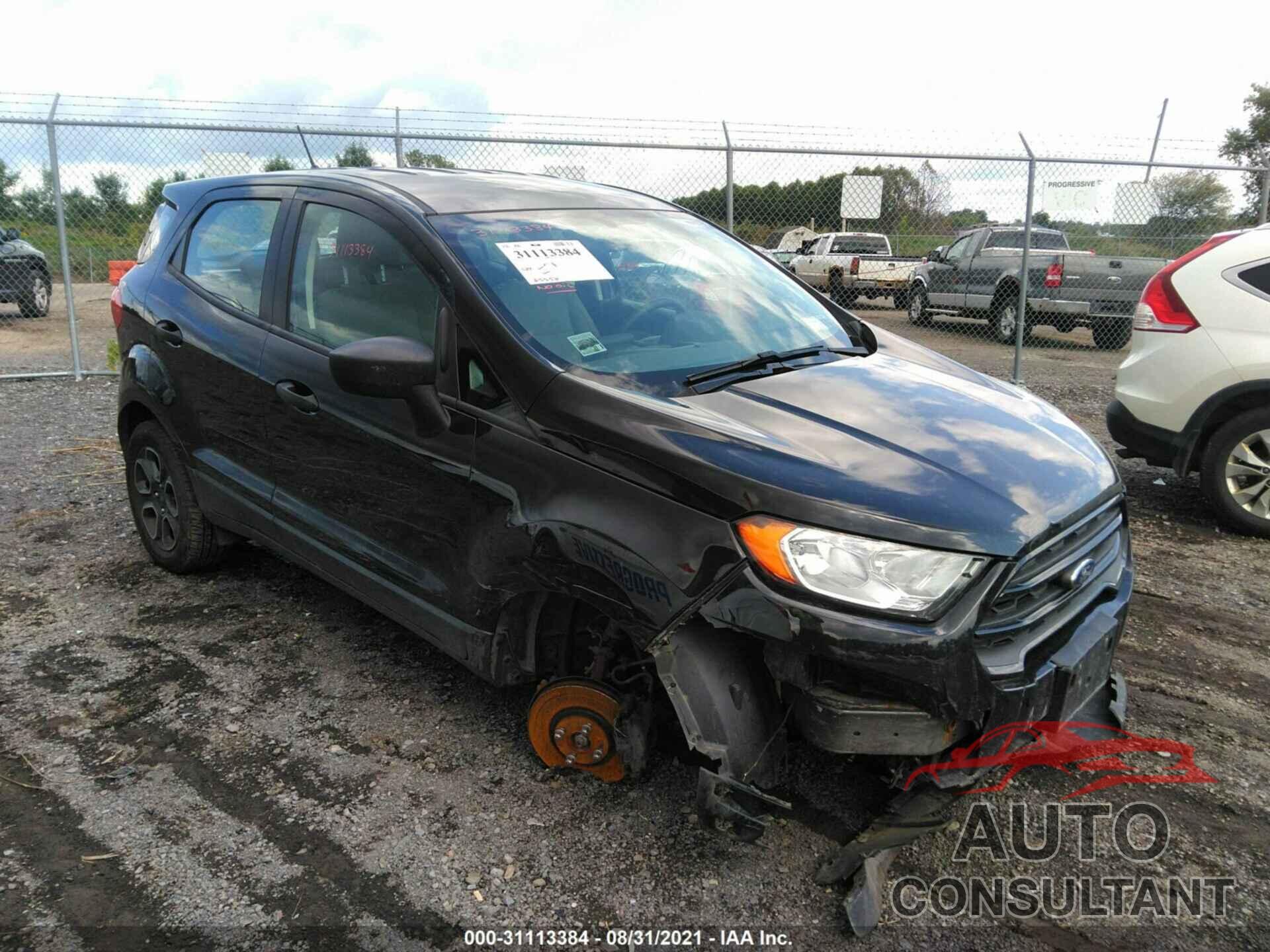 FORD ECOSPORT 2018 - MAJ6P1SL9JC200111