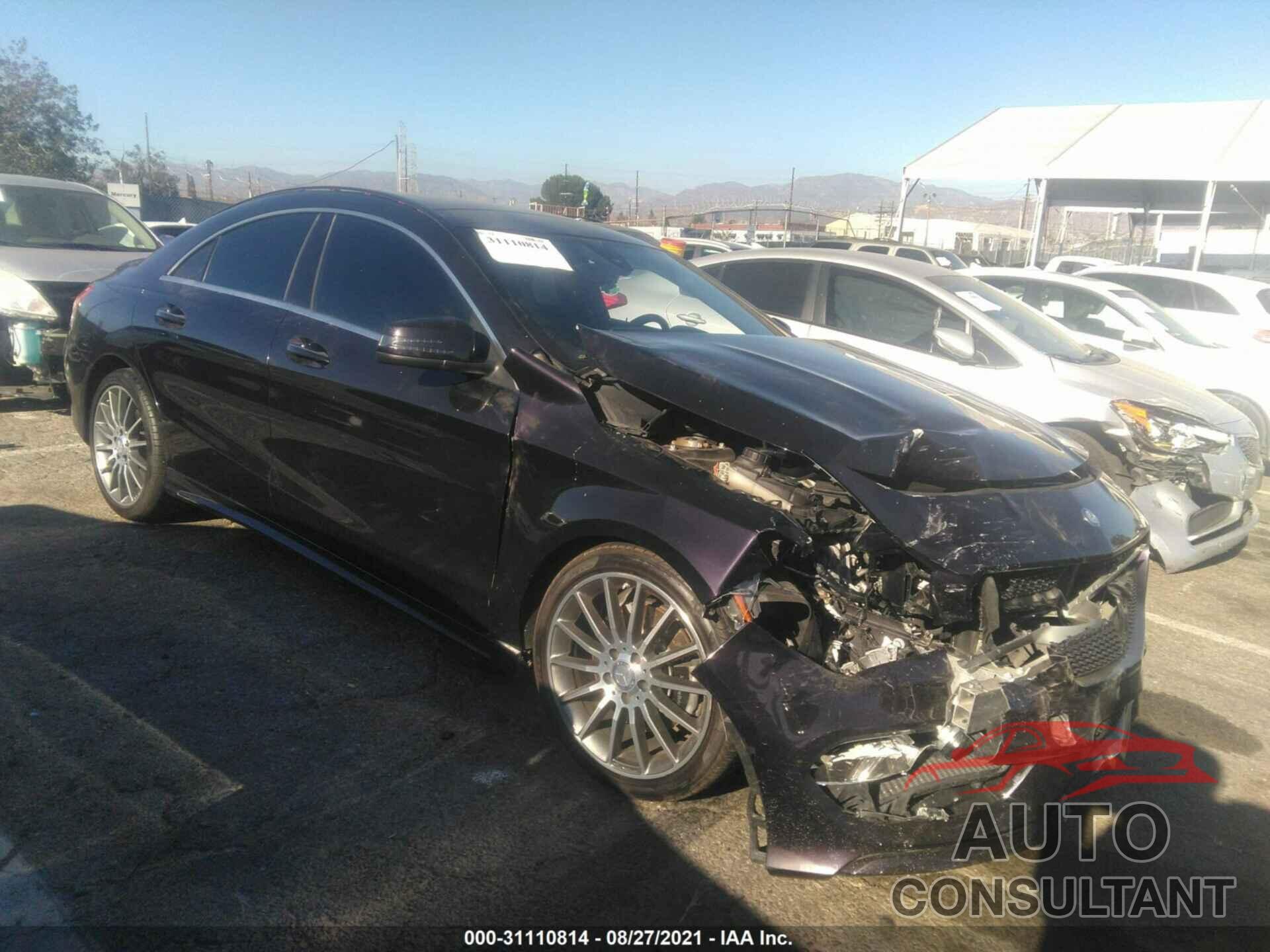 MERCEDES-BENZ CLA 2016 - WDDSJ4EB2GN371543