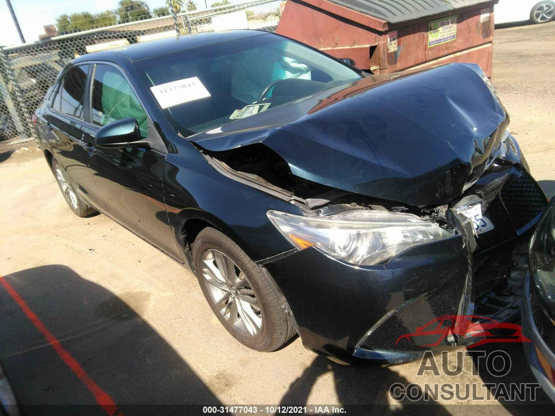 TOYOTA CAMRY 2017 - 4T1BF1FKXHU313904