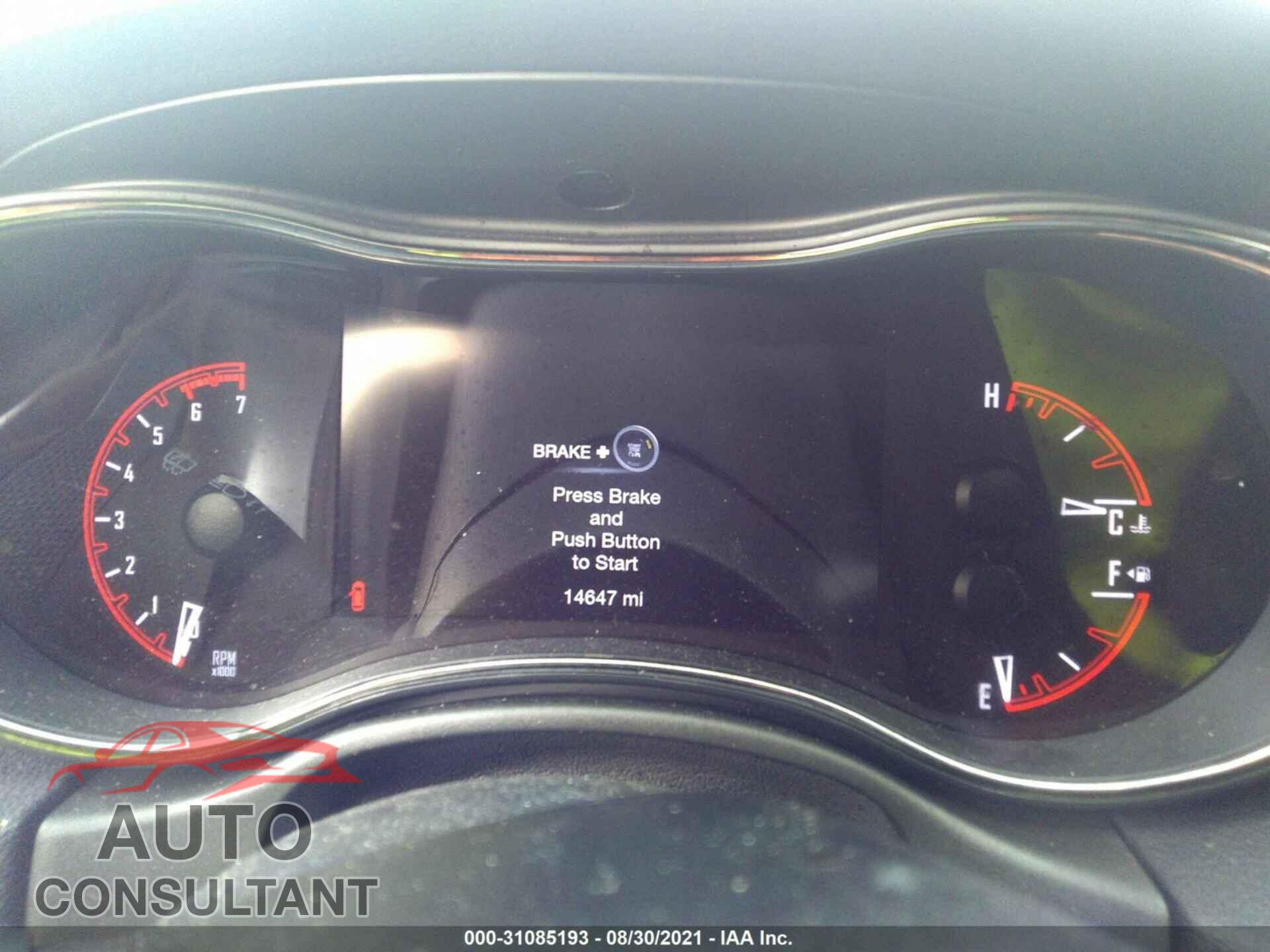 DODGE DURANGO 2020 - 1C4SDJCTXLC253466