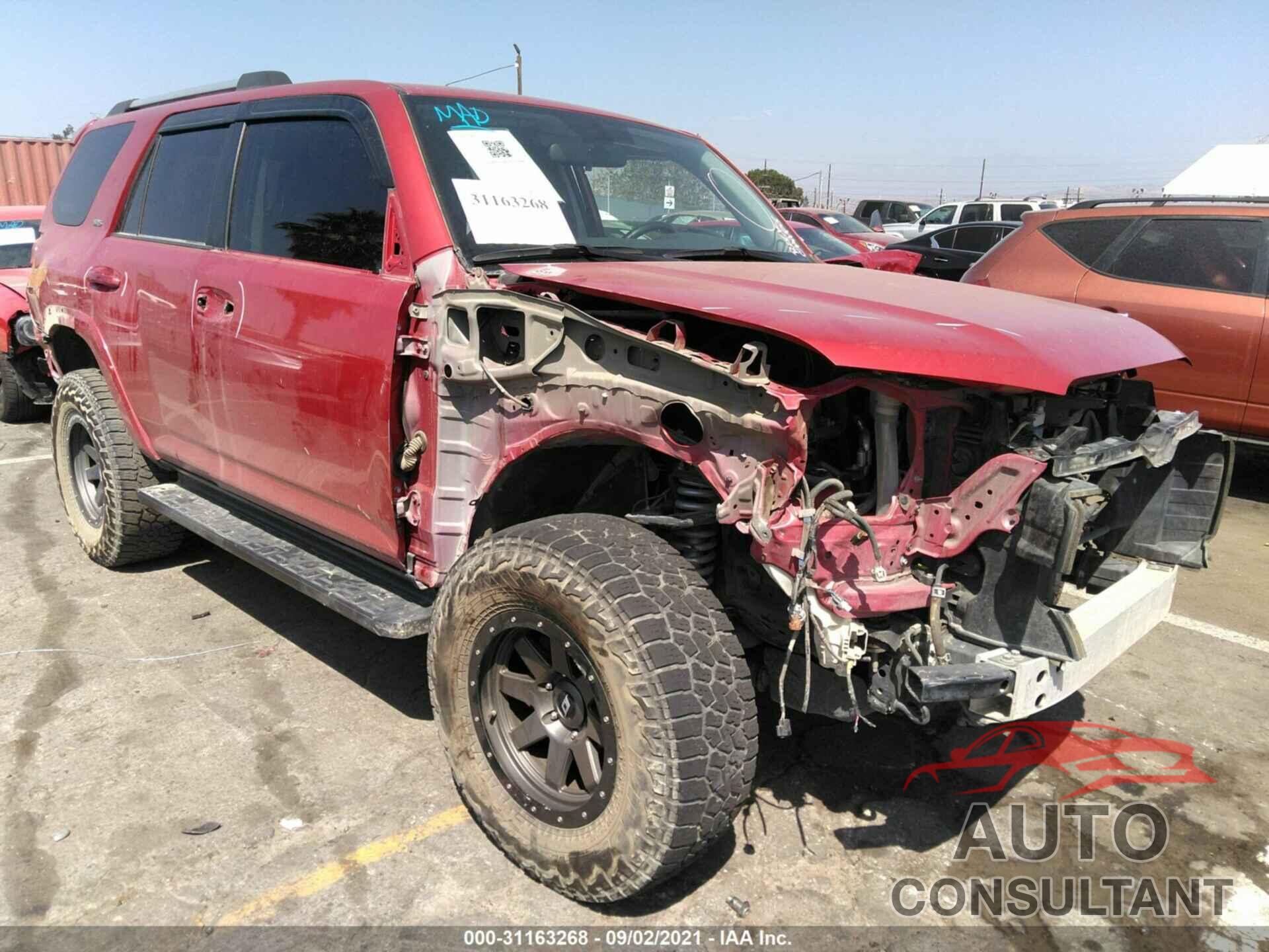 TOYOTA 4RUNNER 2017 - JTEBU5JR2H5410719