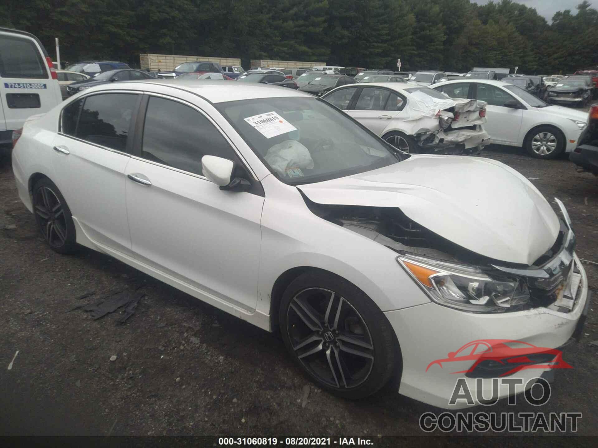 HONDA ACCORD SEDAN 2016 - 1HGCR2F5XGA027911