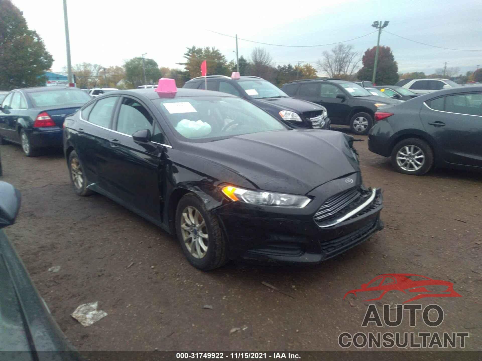 FORD FUSION 2016 - 3FA6P0G73GR378192