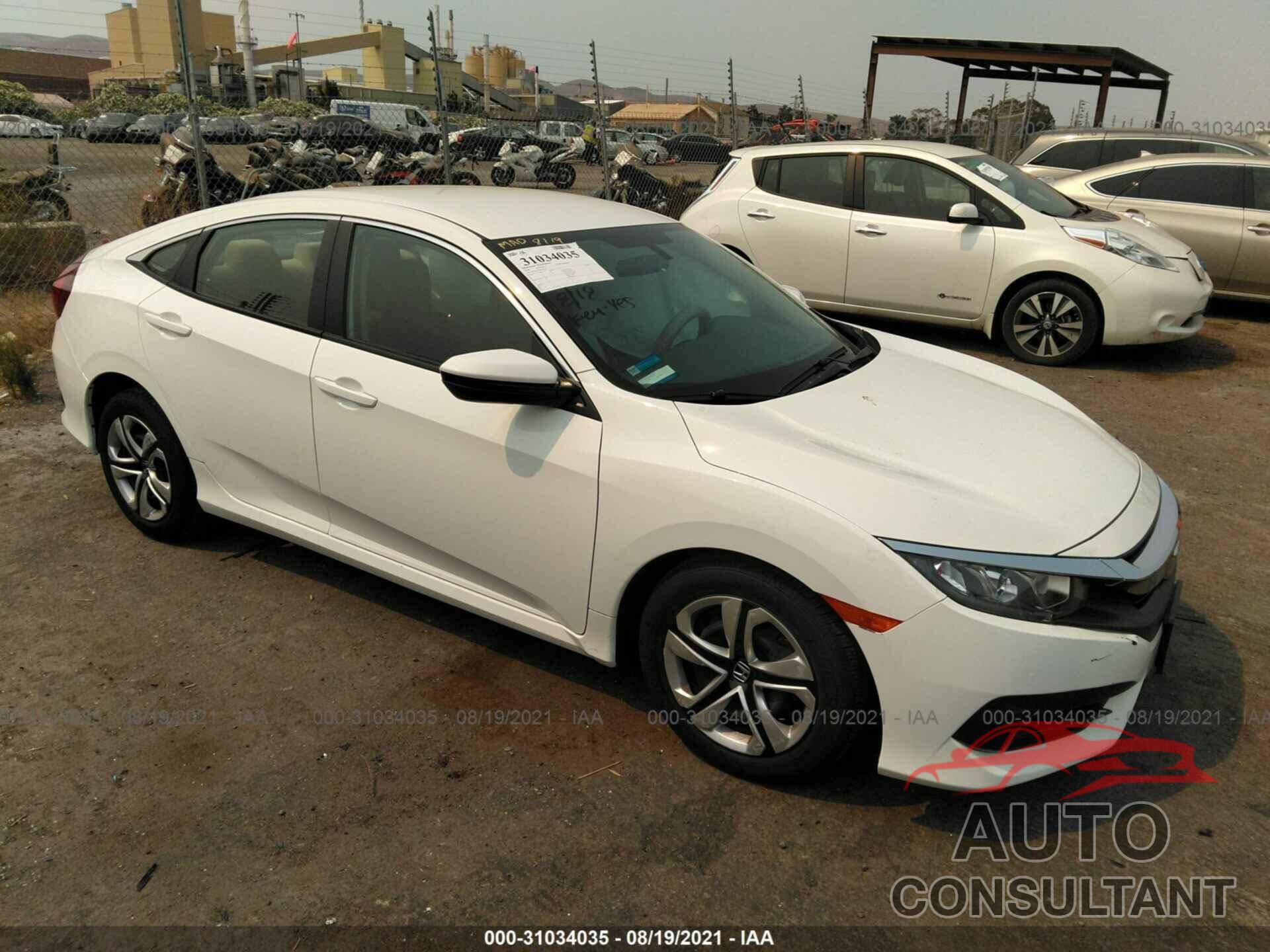 HONDA CIVIC SEDAN 2018 - 19XFC2F59JE209133