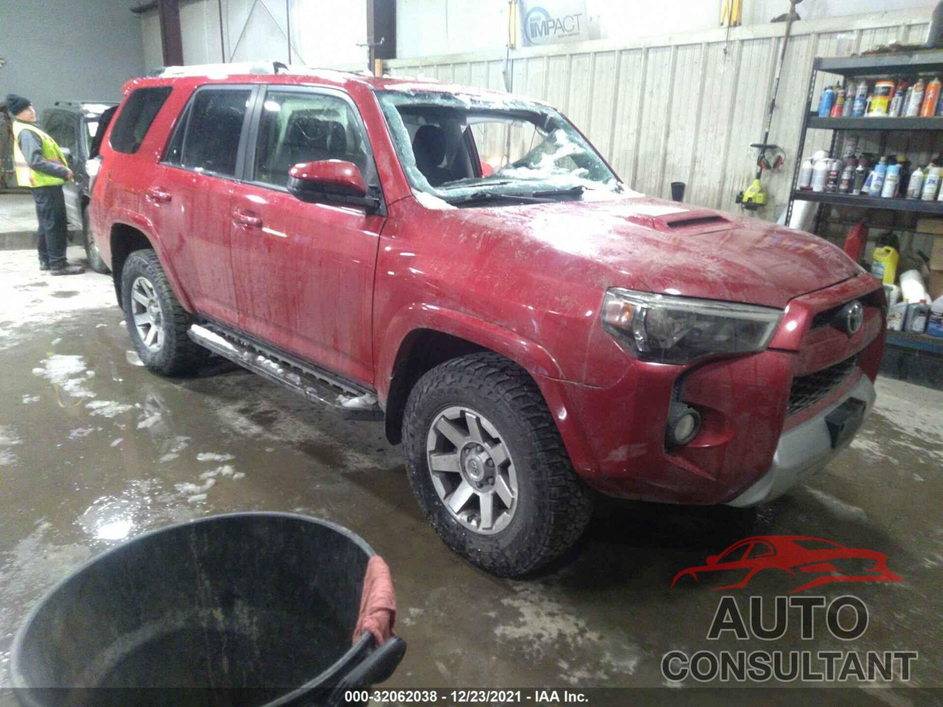 TOYOTA 4RUNNER 2016 - JTEBU5JR4G5305212