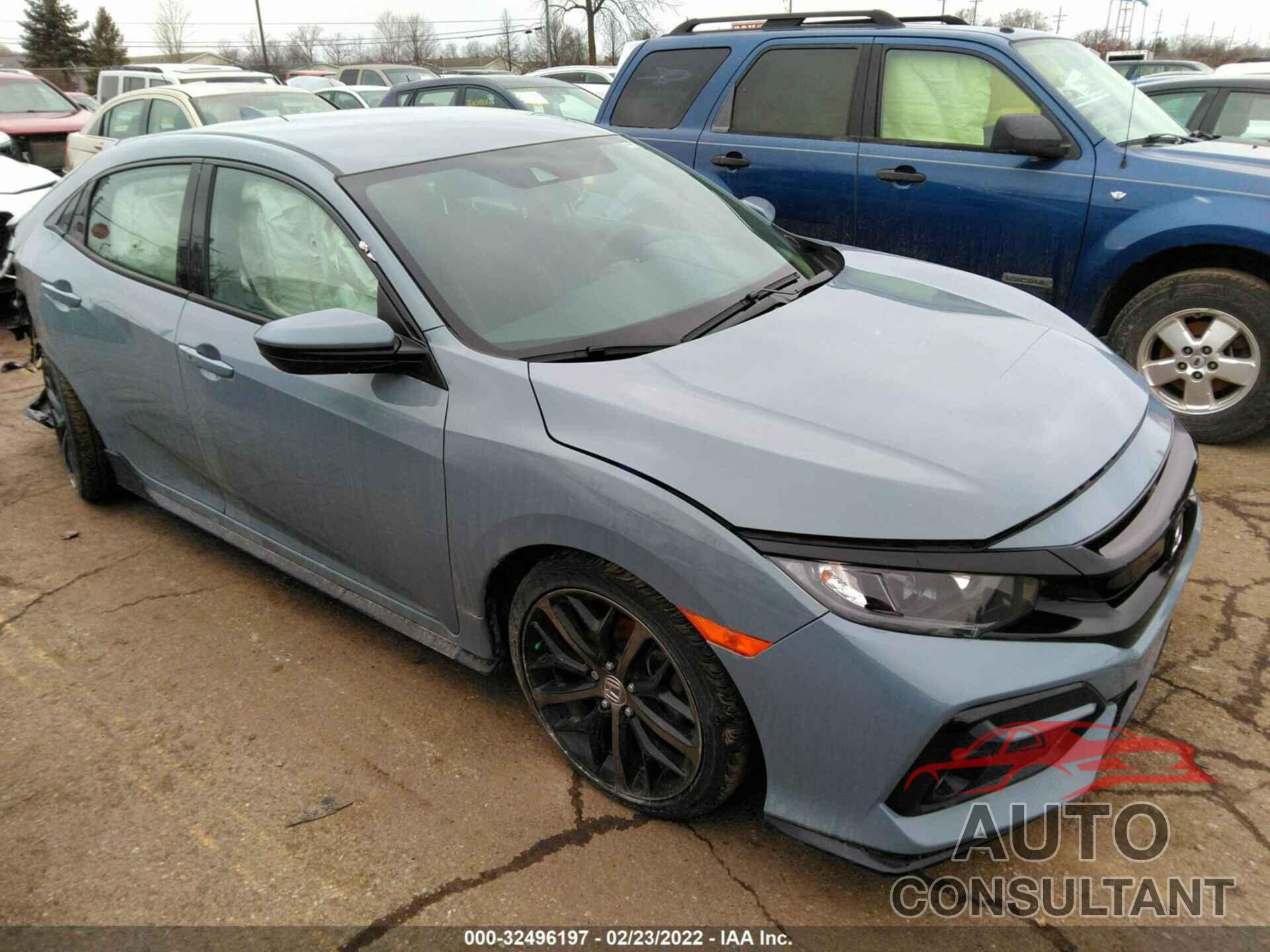 HONDA CIVIC HATCHBACK 2020 - SHHFK7H40LU223065