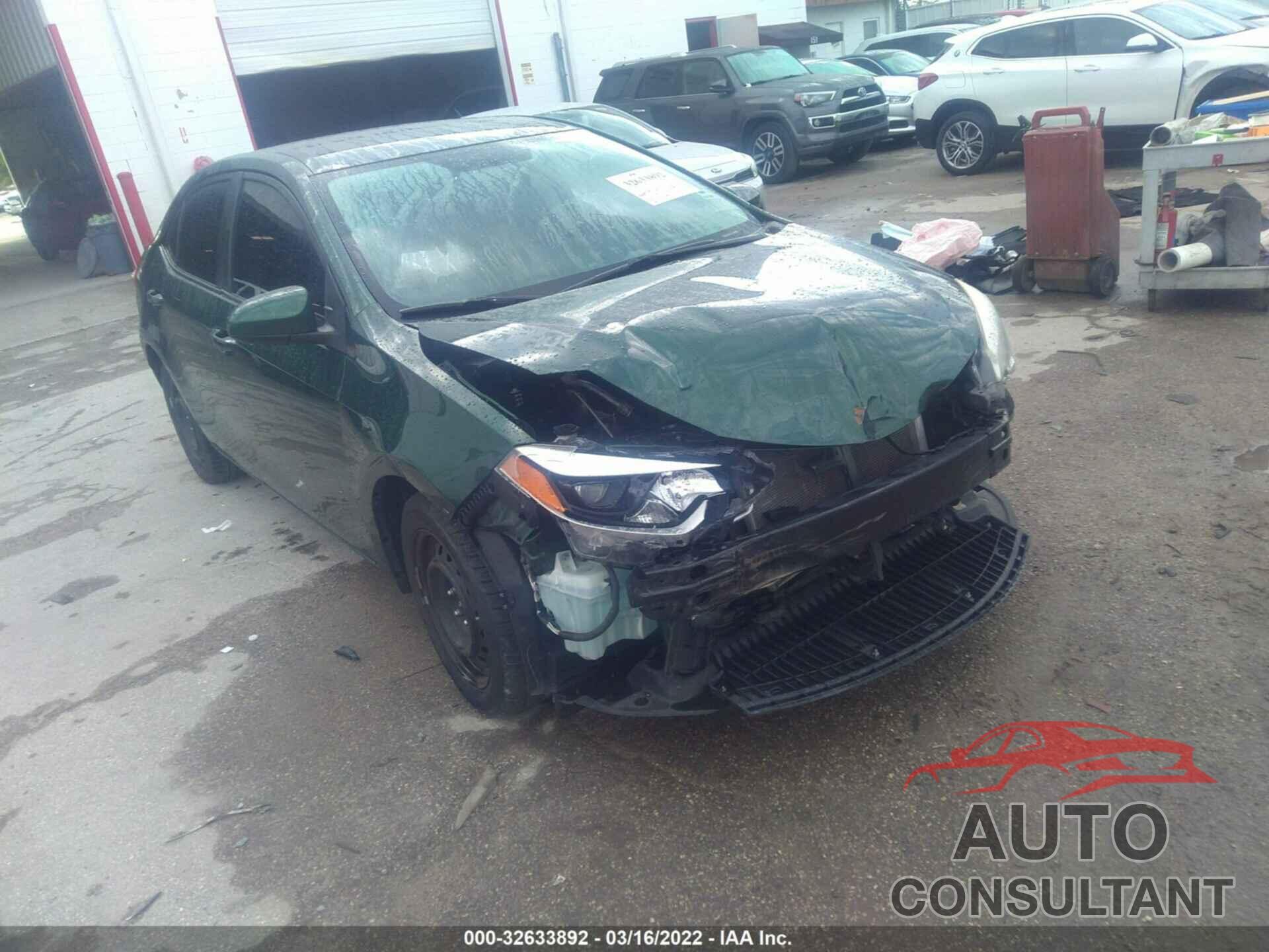 TOYOTA COROLLA 2016 - 2T1BURHE7GC514588