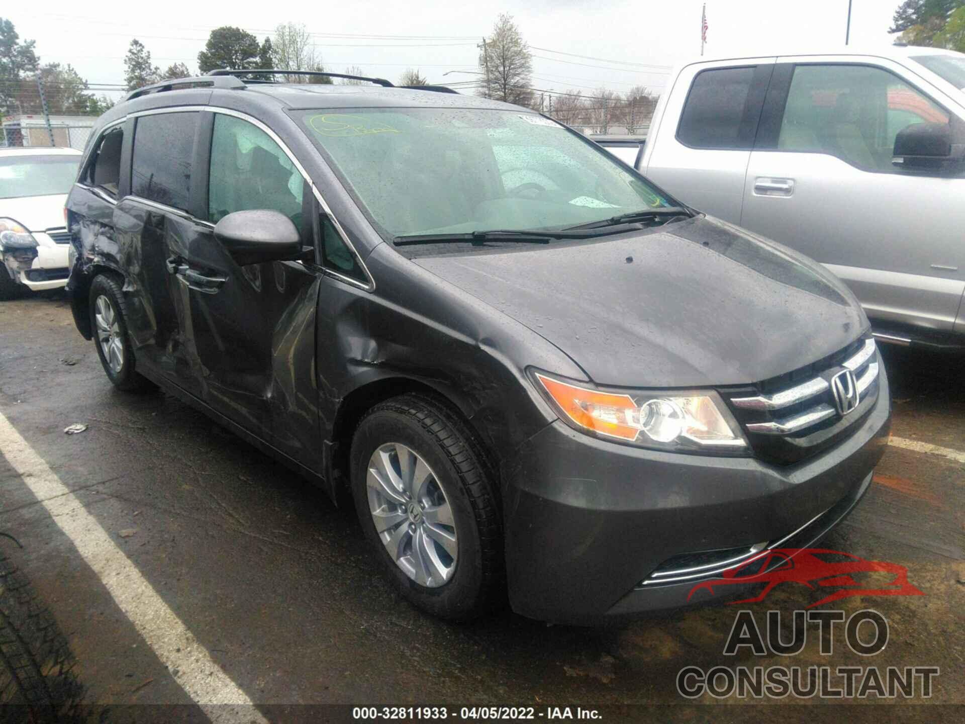 HONDA ODYSSEY 2016 - 5FNRL5H67GB166483