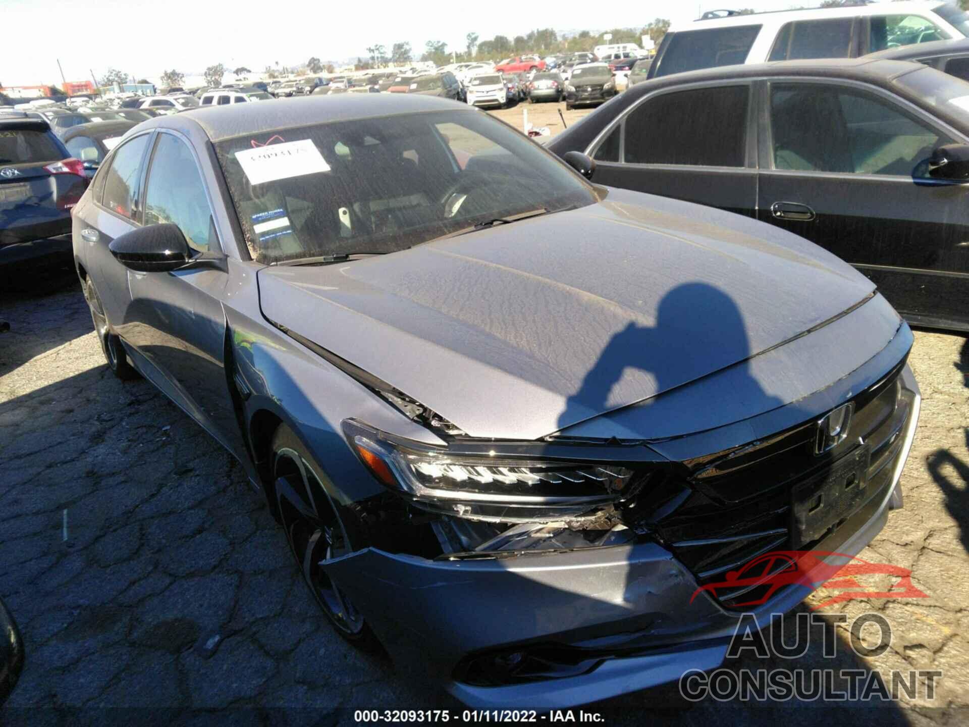 HONDA ACCORD SEDAN 2021 - 1HGCV1F30MA097627