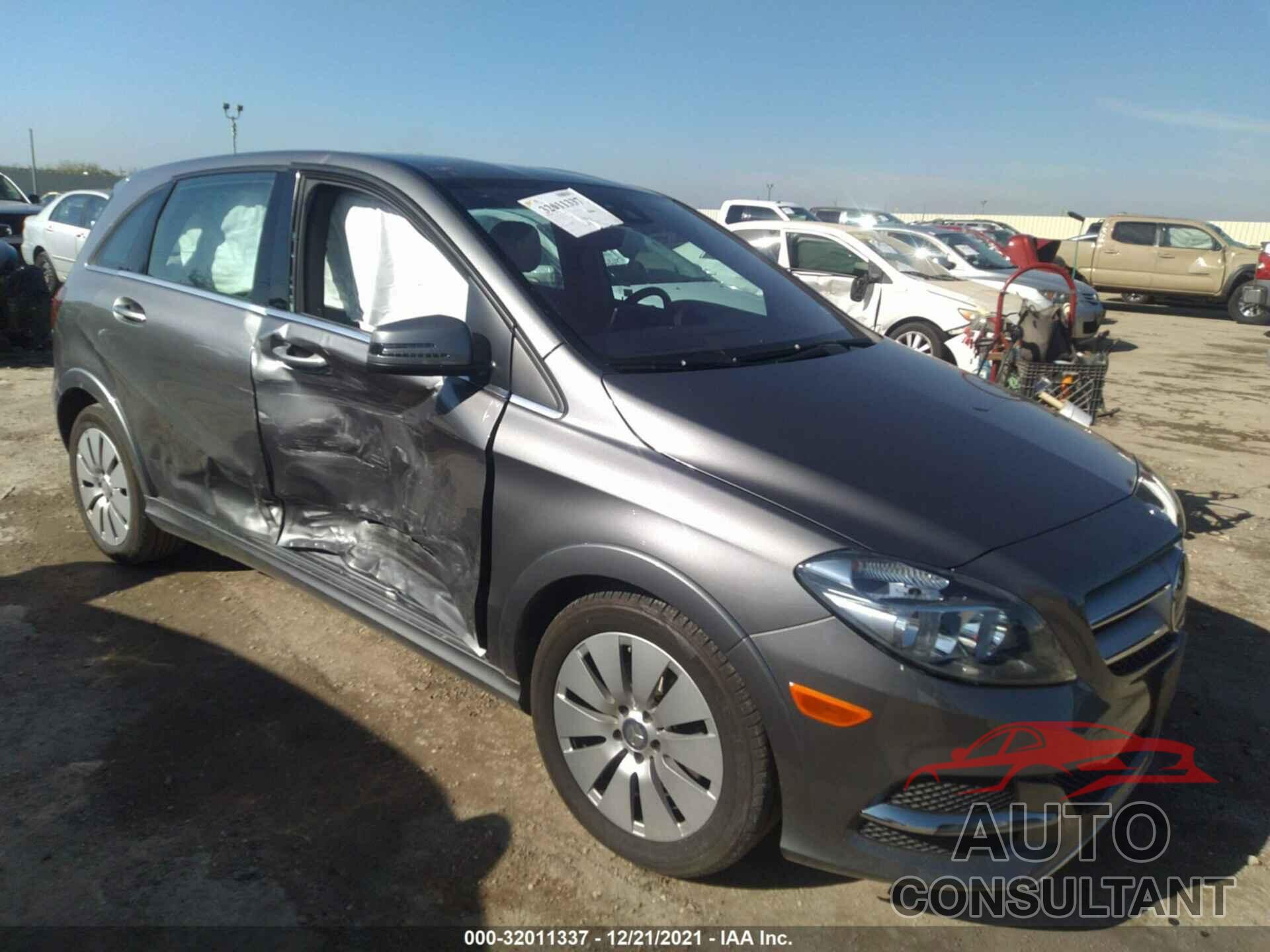 MERCEDES-BENZ B-CLASS 2017 - WDDVP9AB9HJ014951