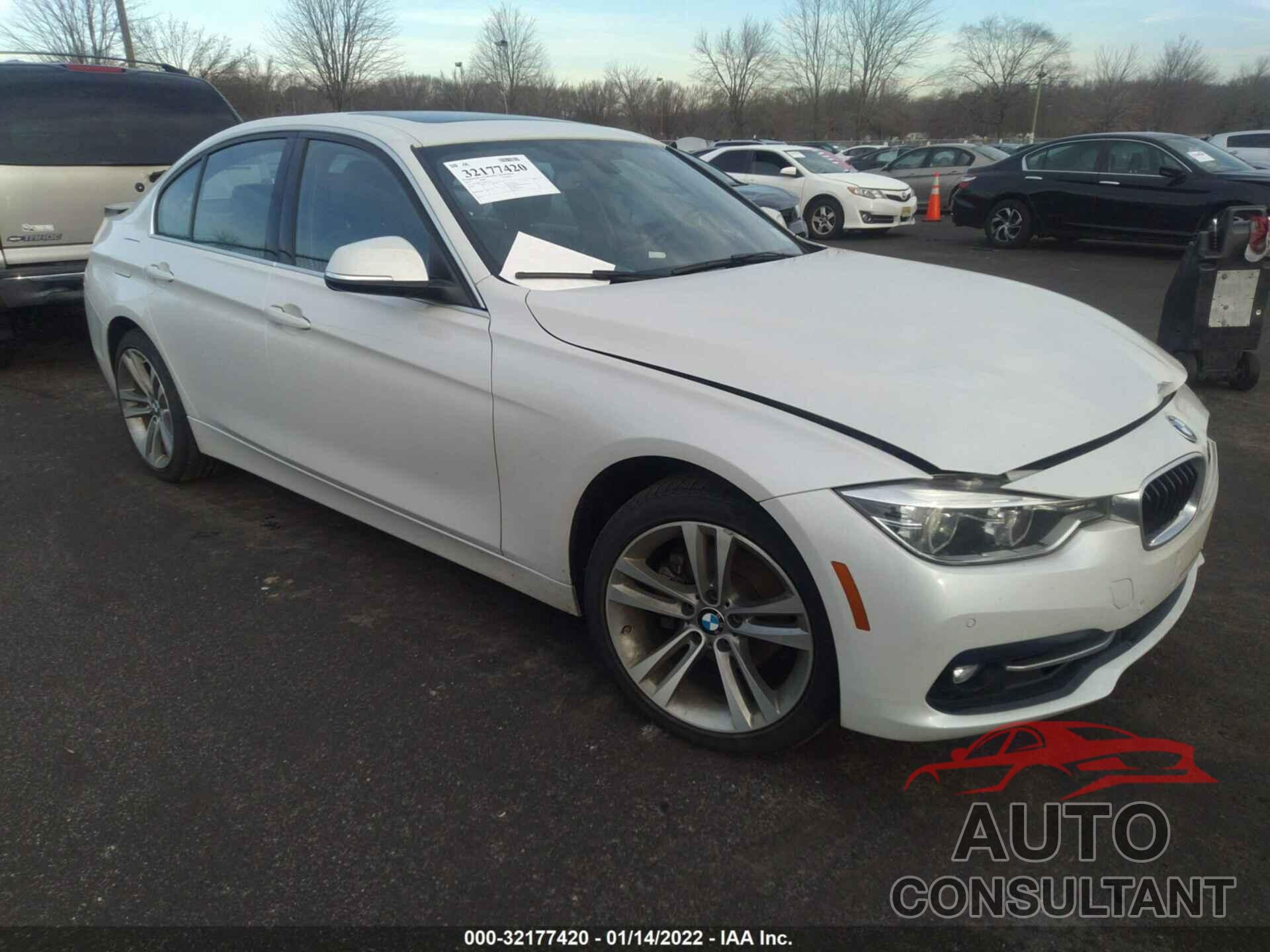 BMW 3 SERIES 2017 - WBA8D9C33HA011157