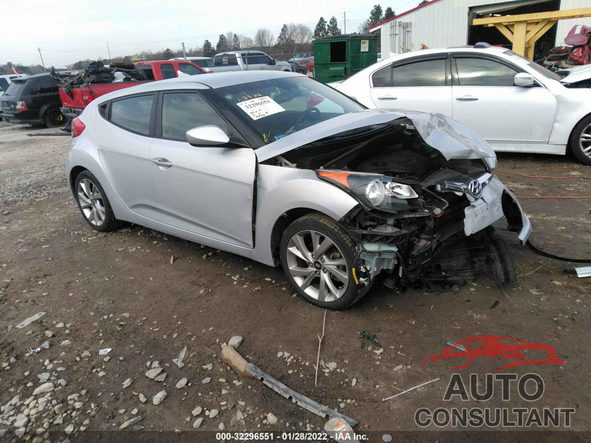 HYUNDAI VELOSTER 2016 - KMHTC6AD8GU257625