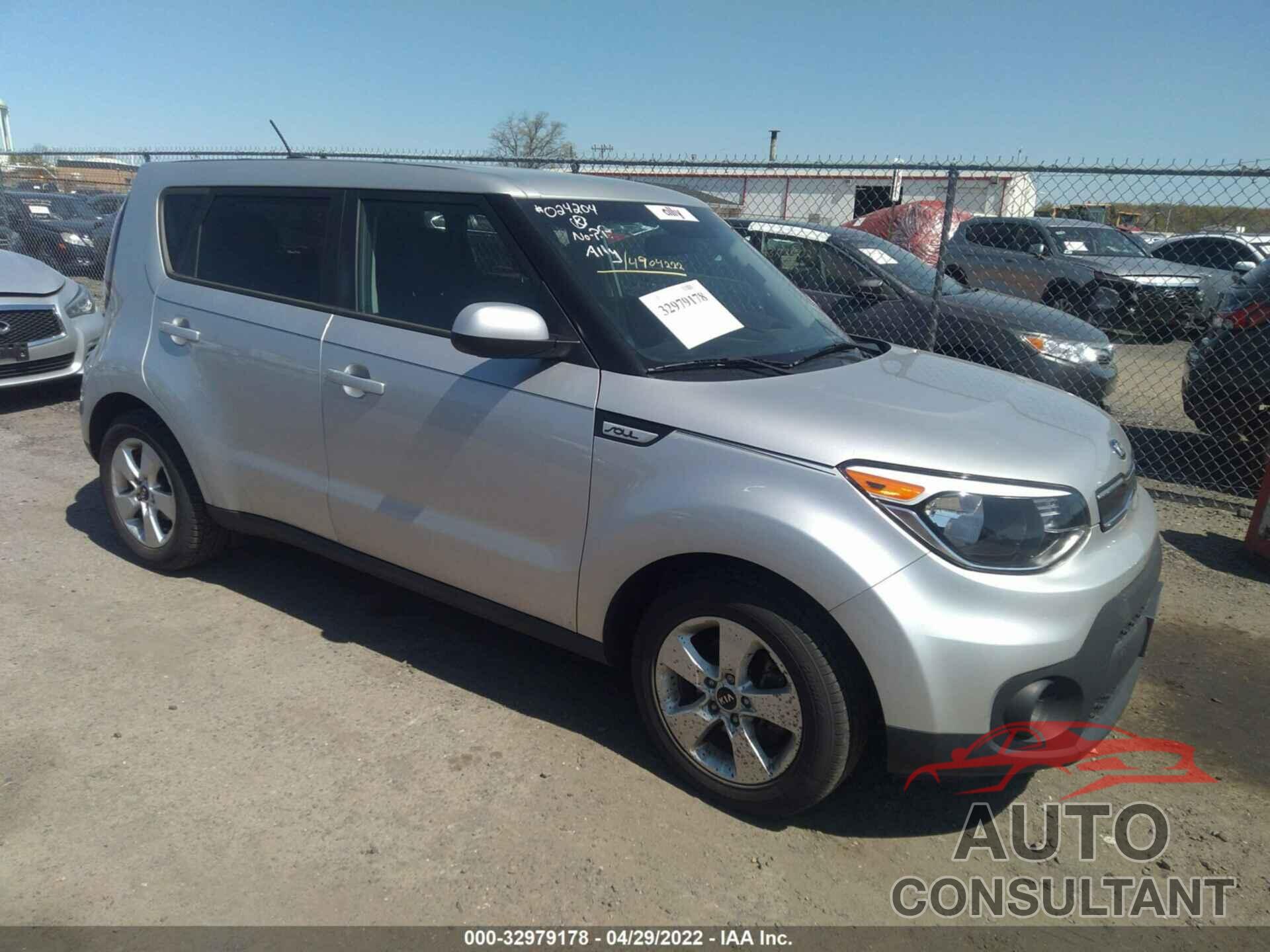 KIA SOUL 2019 - KNDJN2A28K7024204