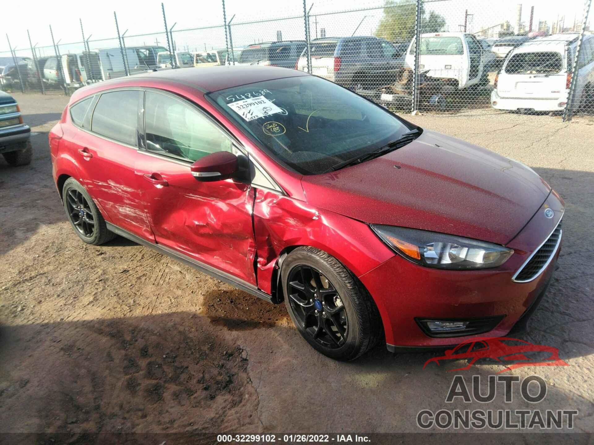 FORD FOCUS 2016 - 1FADP3K20GL369825