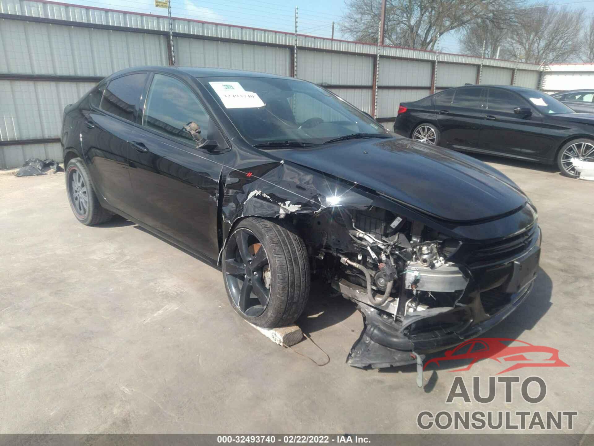 DODGE DART 2016 - 1C3CDFBB3GD593590