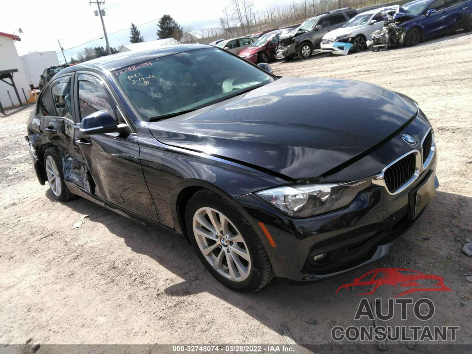 BMW 3 SERIES 2016 - WBA8E5G58GNU21669
