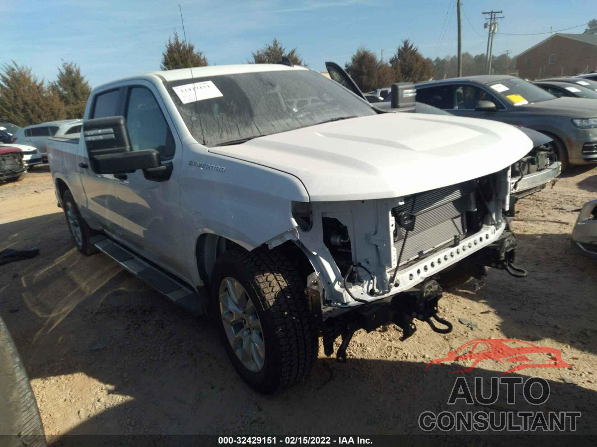 CHEVROLET SILVERADO 1500 2021 - 3GCUYBEF9MG364194