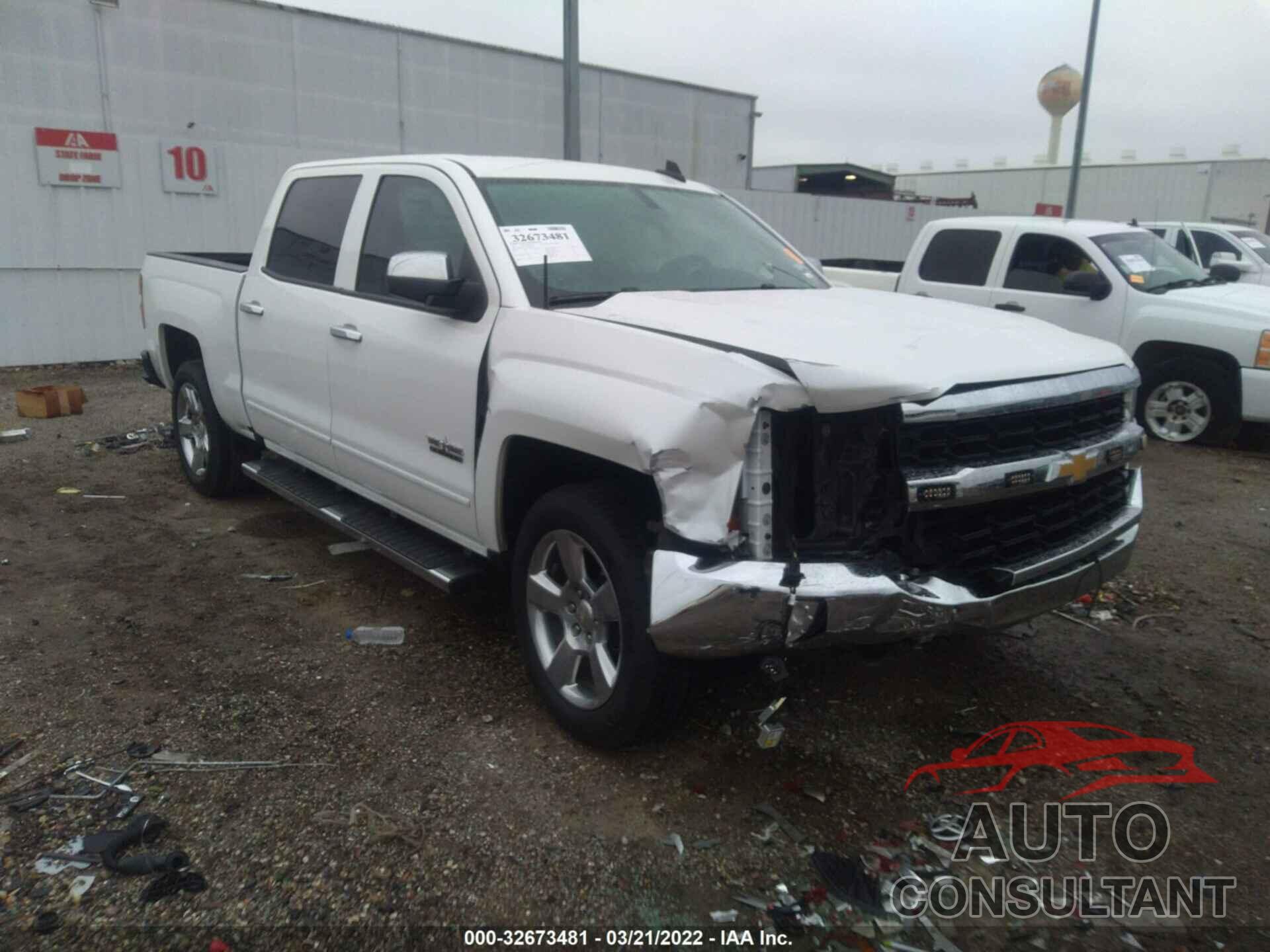 CHEVROLET SILVERADO 1500 2017 - 3GCPCREC5HG358473