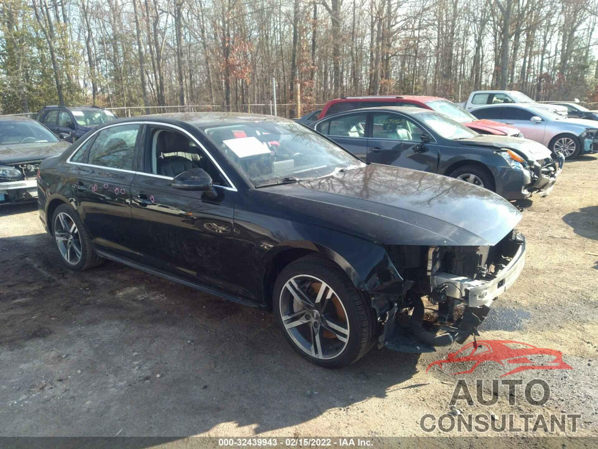 AUDI A4 2017 - WAUENAF49HN003353