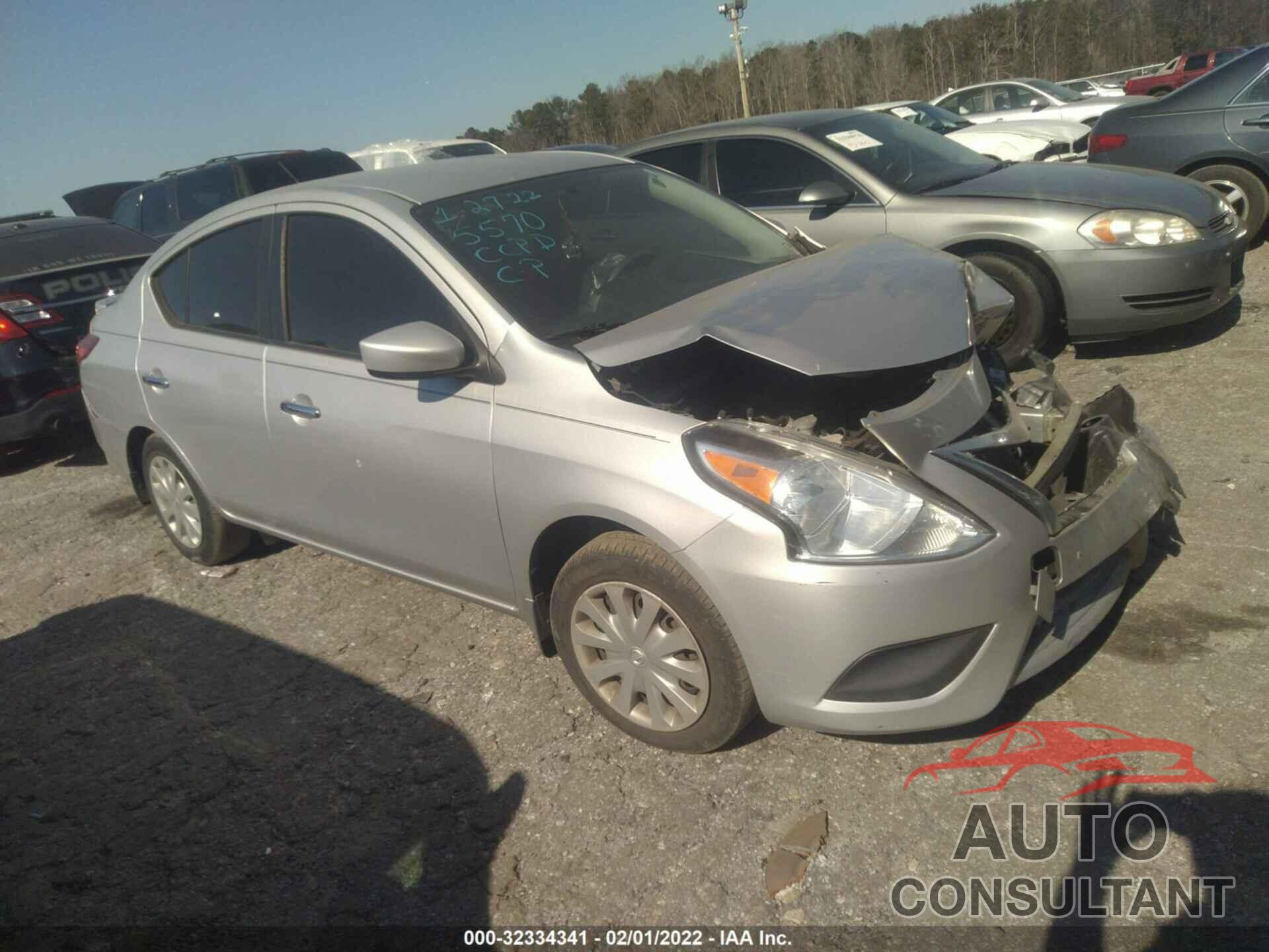NISSAN VERSA 2016 - 3N1CN7AP9GL865570