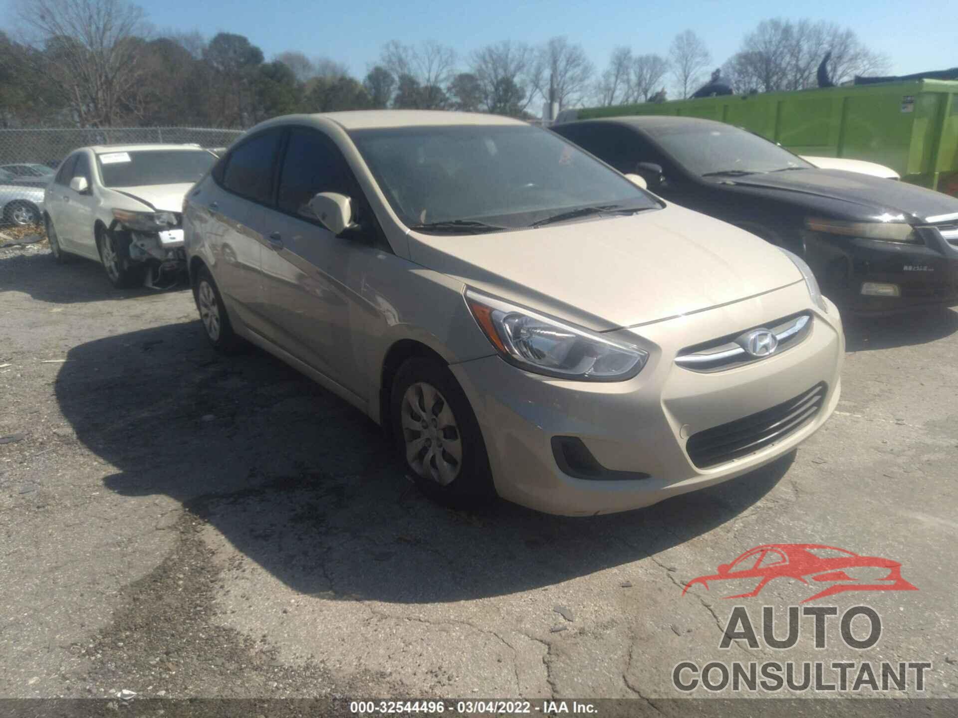 HYUNDAI ACCENT 2016 - KMHCT4AE3GU117088