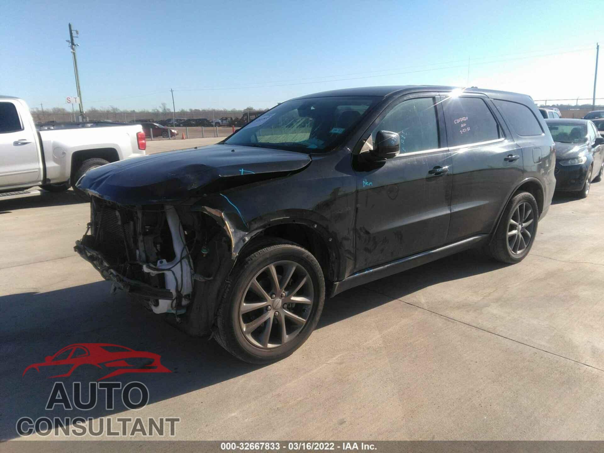 DODGE DURANGO 2017 - 1C4RDJDG6HC870421
