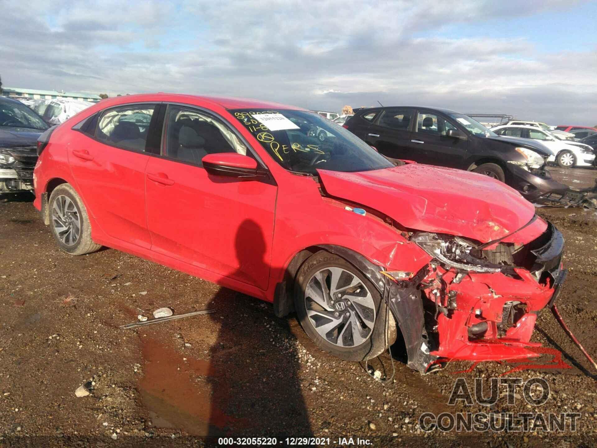 HONDA CIVIC HATCHBACK 2017 - SHHFK7H29HU415770