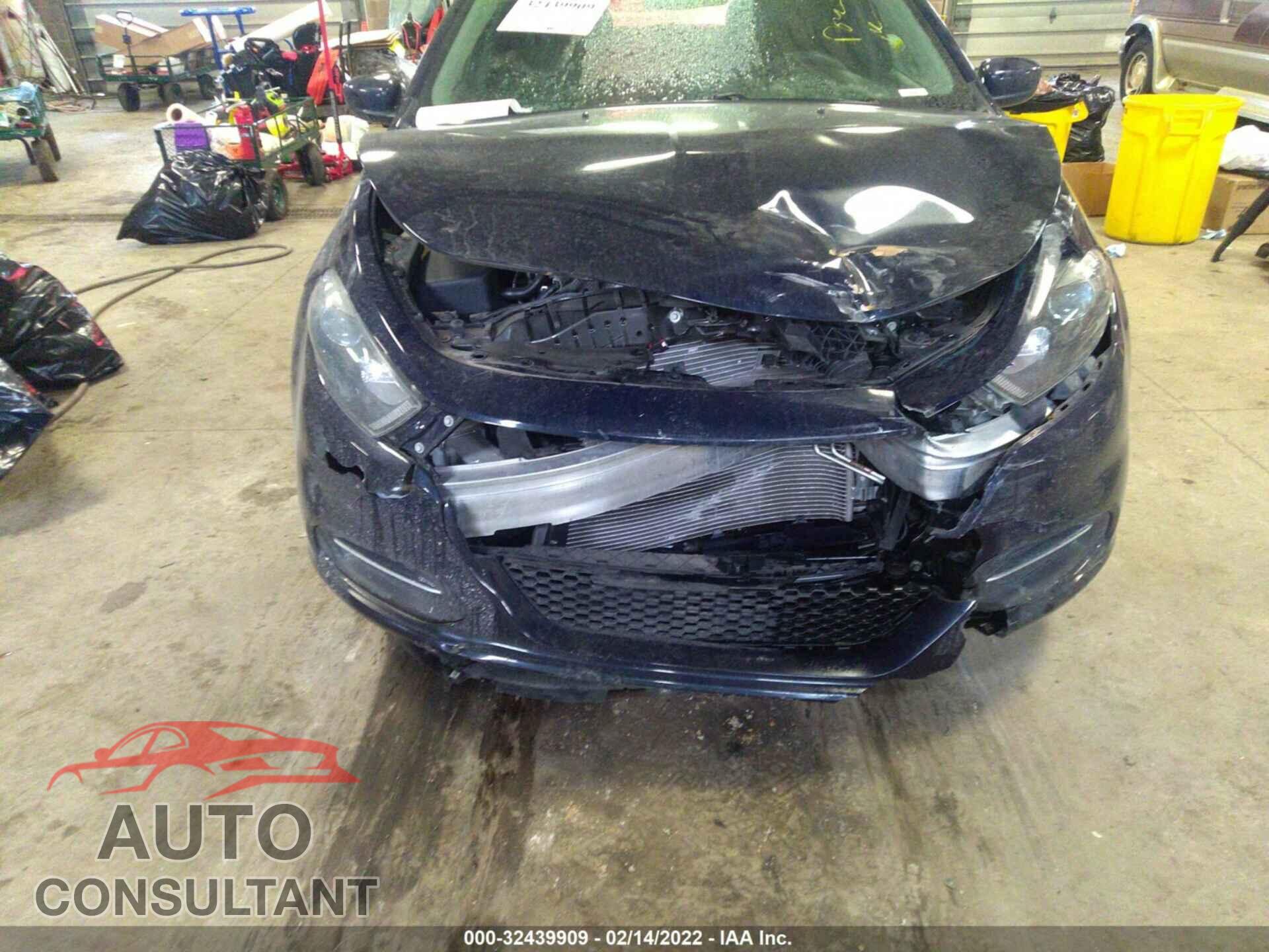 DODGE DART 2016 - 1C3CDFBB2GD607690