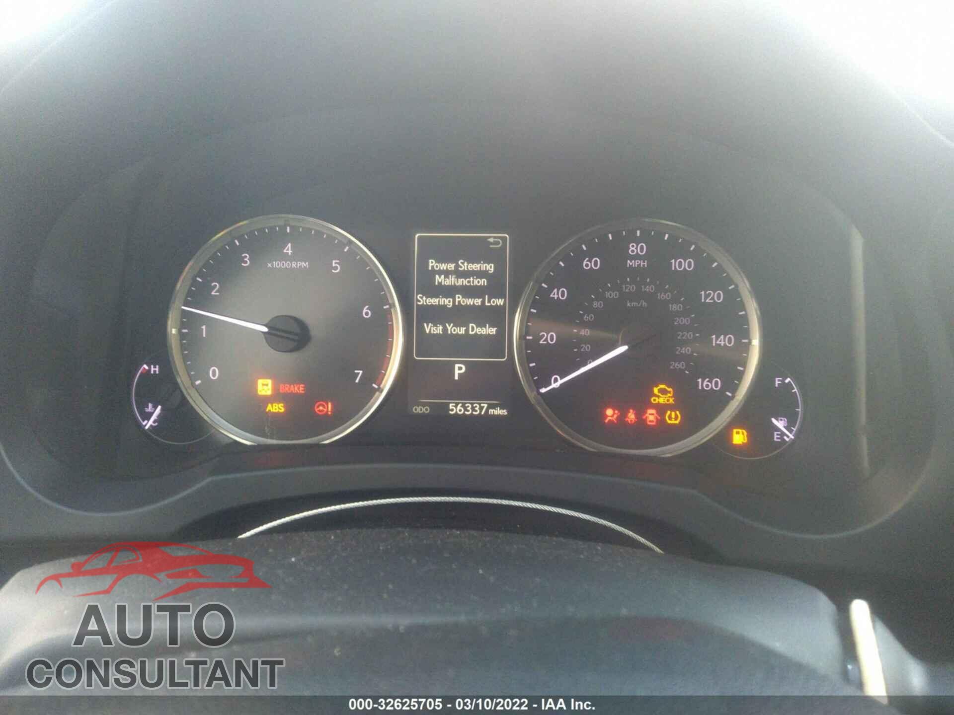 LEXUS IS 2017 - JTHBA1D2XH5042972
