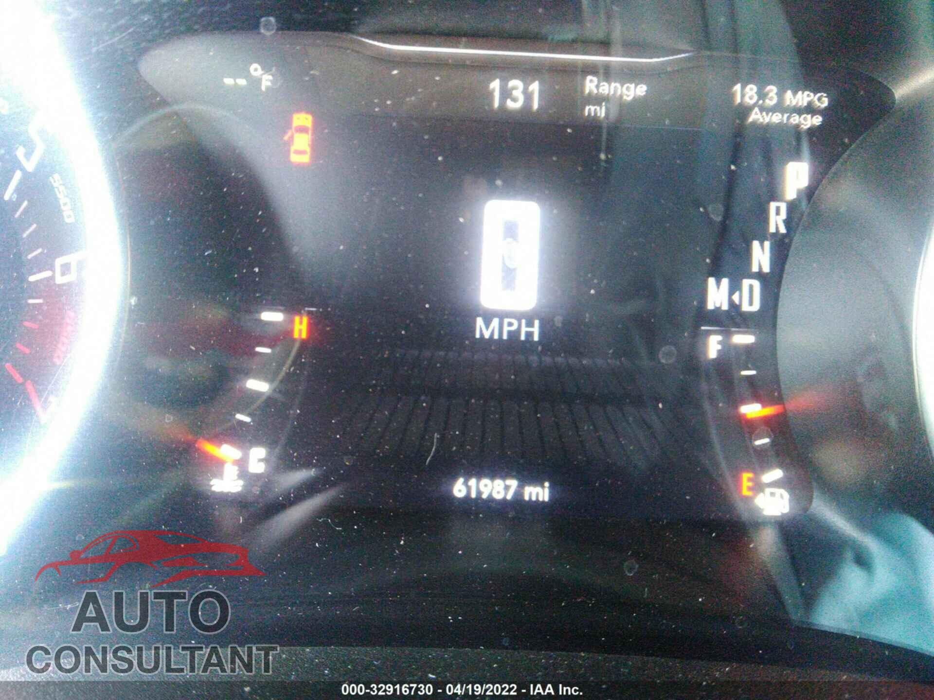 DODGE CHALLENGER 2019 - 2C3CDZAG0KH505797