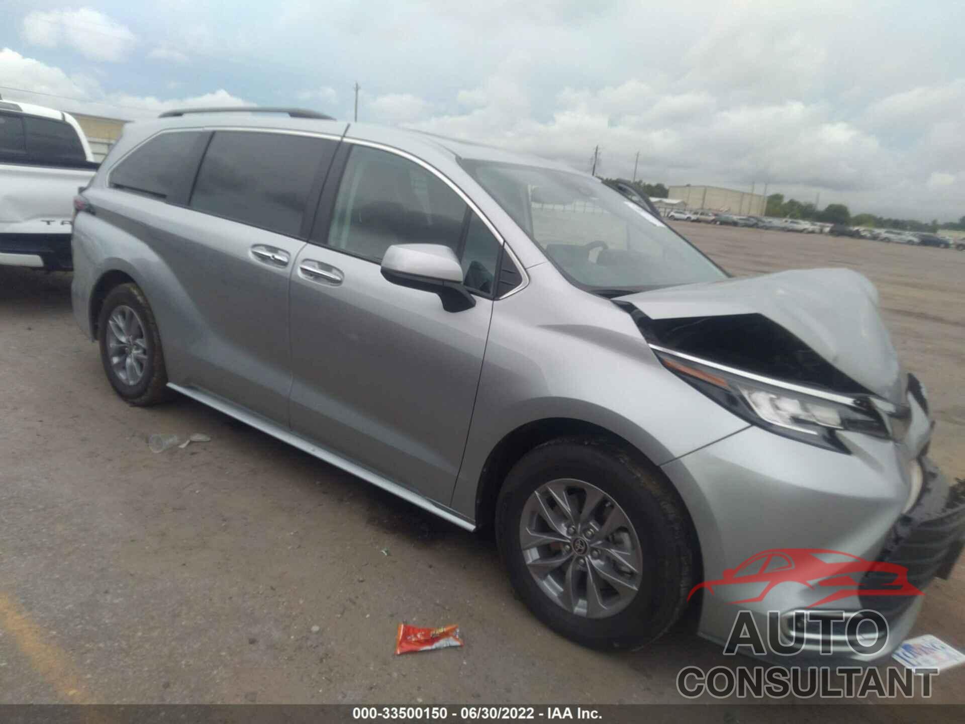 TOYOTA SIENNA 2022 - 5TDYRKEC7NS095426