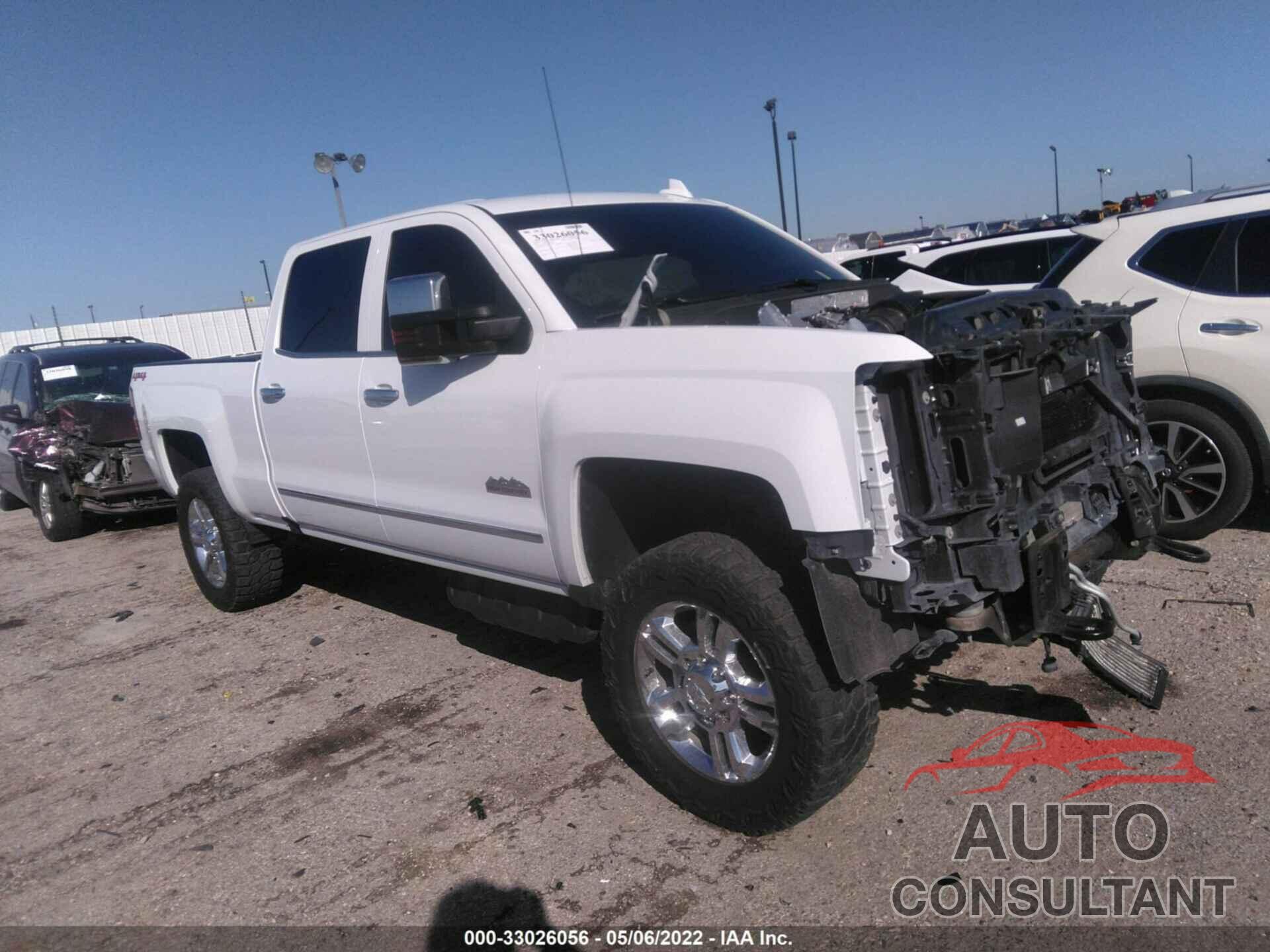 CHEVROLET SILVERADO 2500HD 2018 - 1GC1KXEY3JF262440