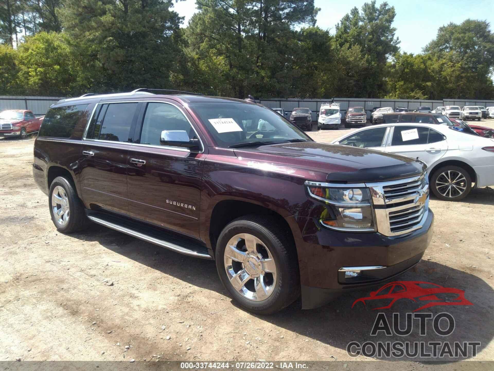 CHEVROLET SUBURBAN 2017 - 1GNSKJKC1HR294801