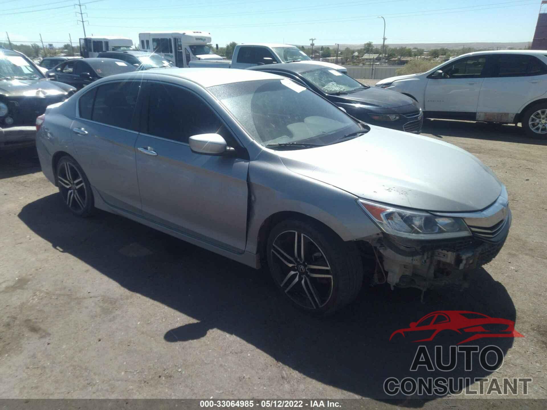 HONDA ACCORD SEDAN 2016 - 1HGCR2F50GA204711