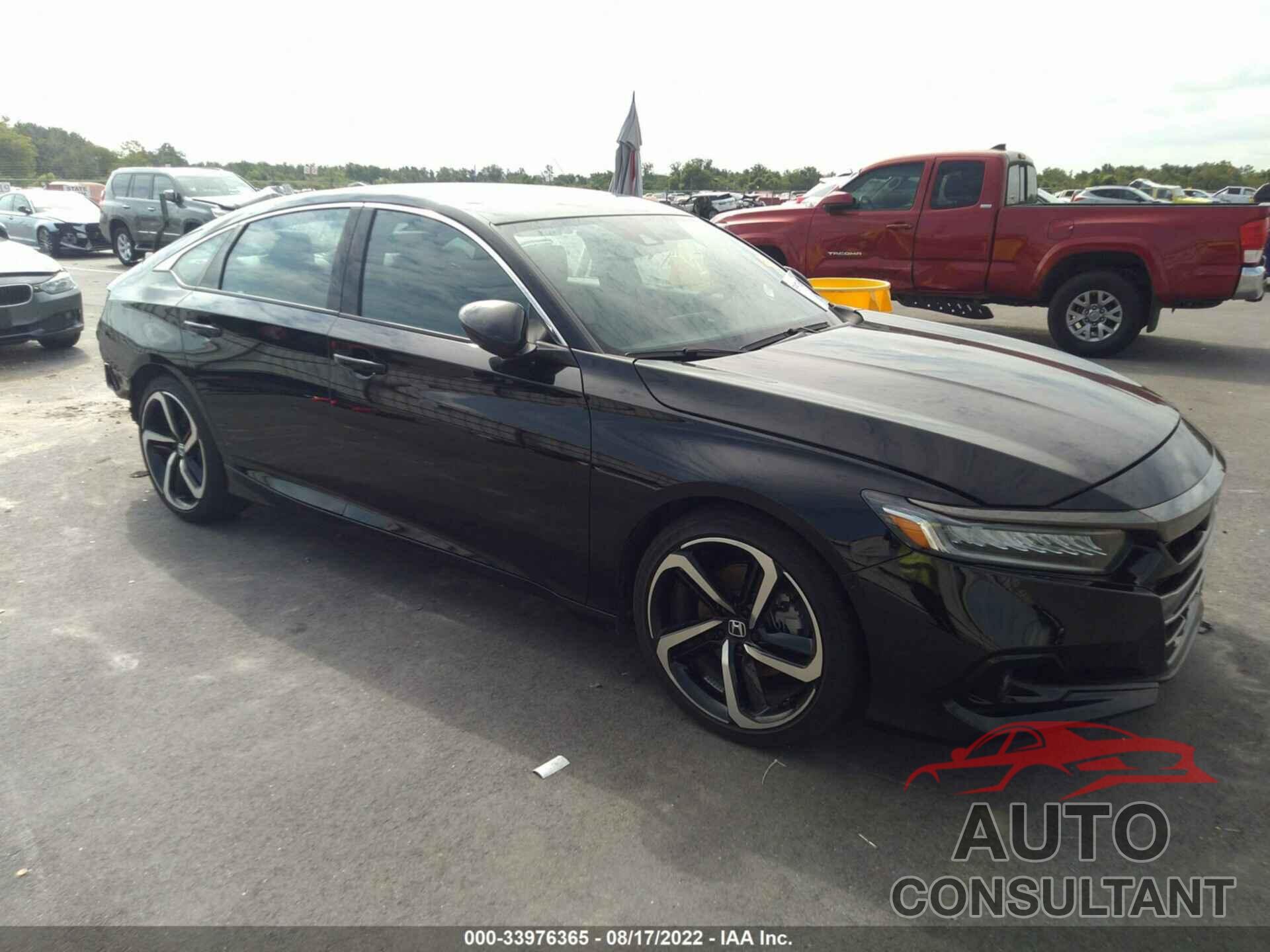 HONDA ACCORD SEDAN 2021 - 1HGCV1F32MA094132