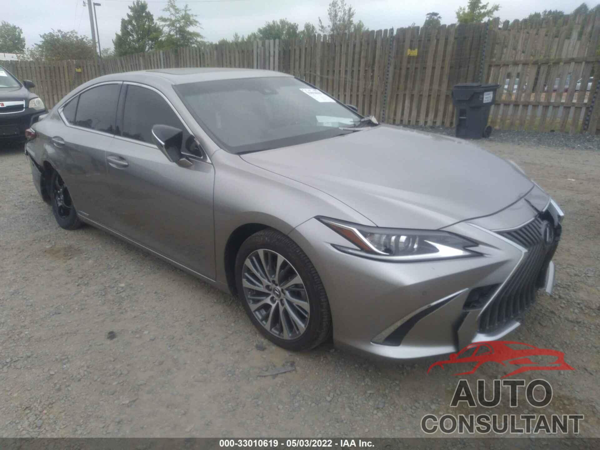 LEXUS ES 2019 - JTHB21B1XK2029848