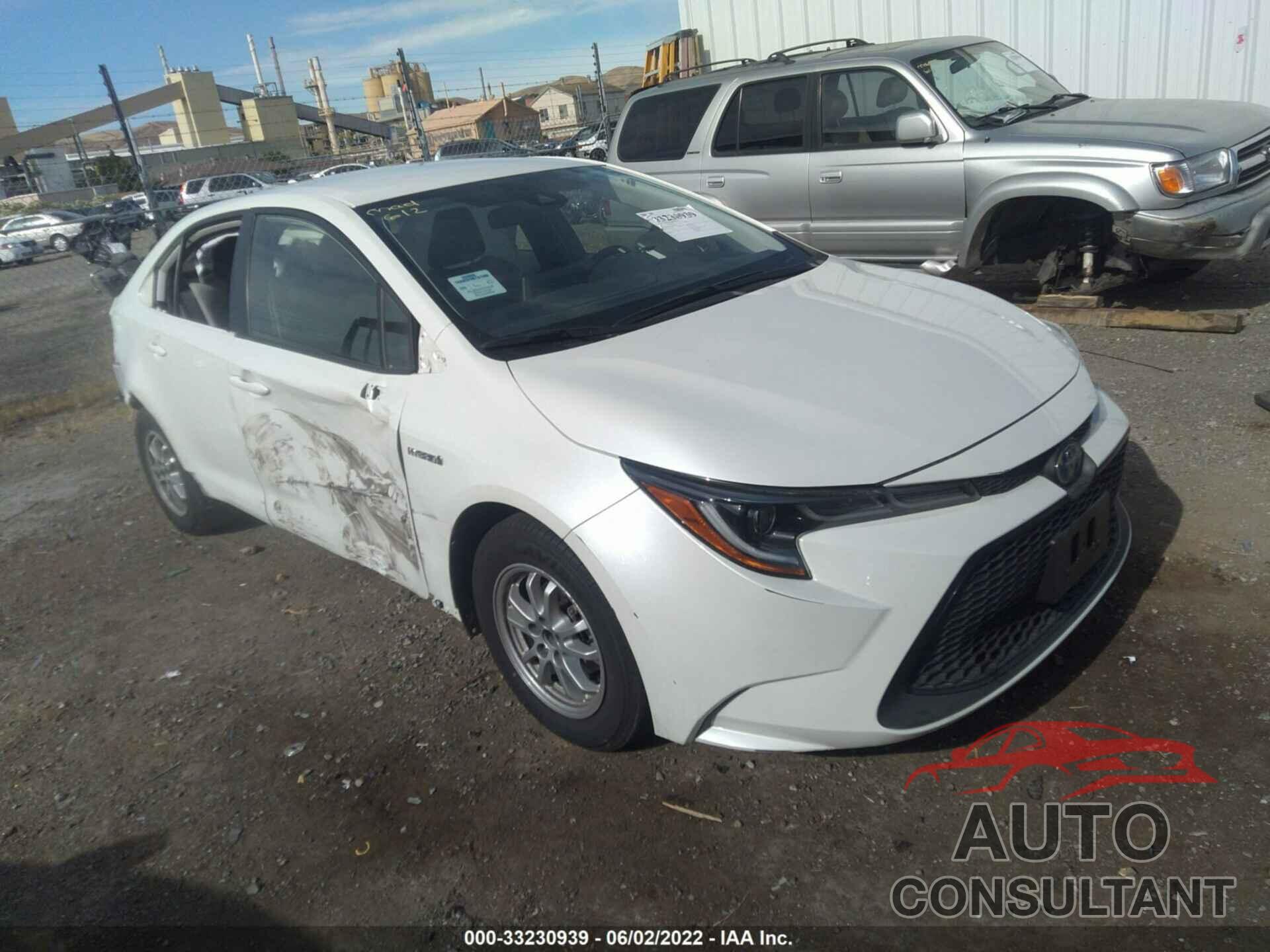TOYOTA COROLLA 2021 - JTDEAMDE9MJ015337
