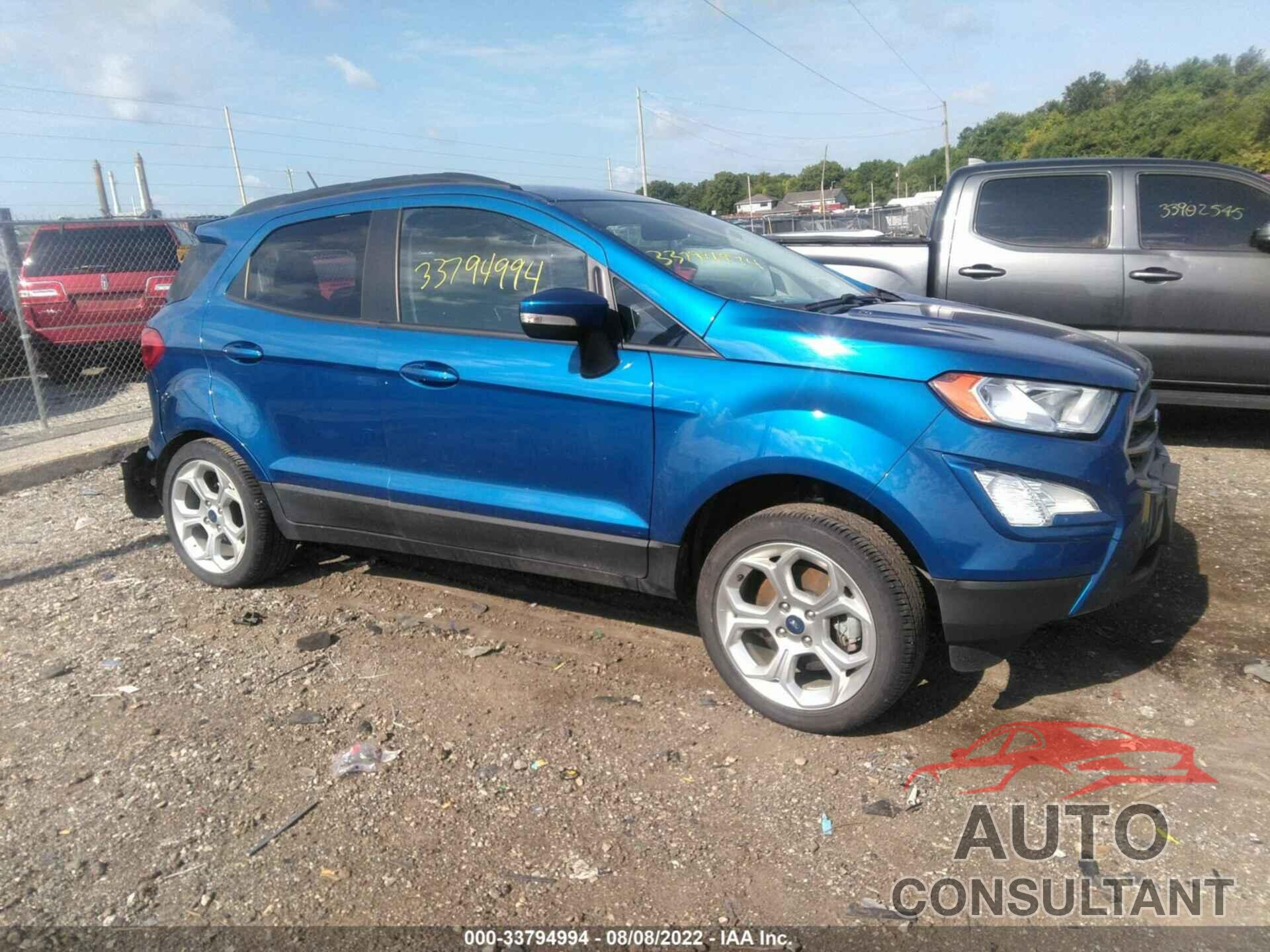 FORD ECOSPORT 2021 - MAJ3S2GE1MC423684