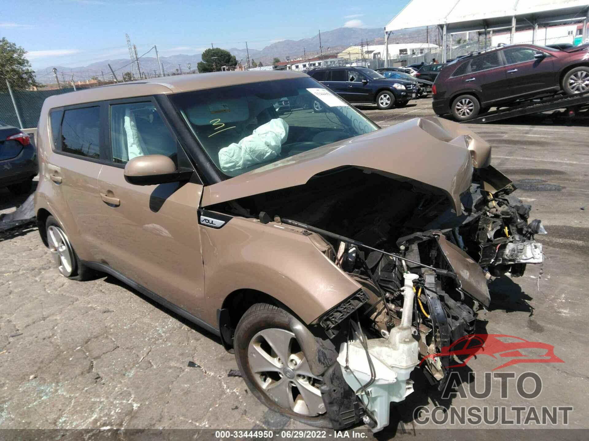KIA SOUL 2016 - KNDJN2A25G7293056