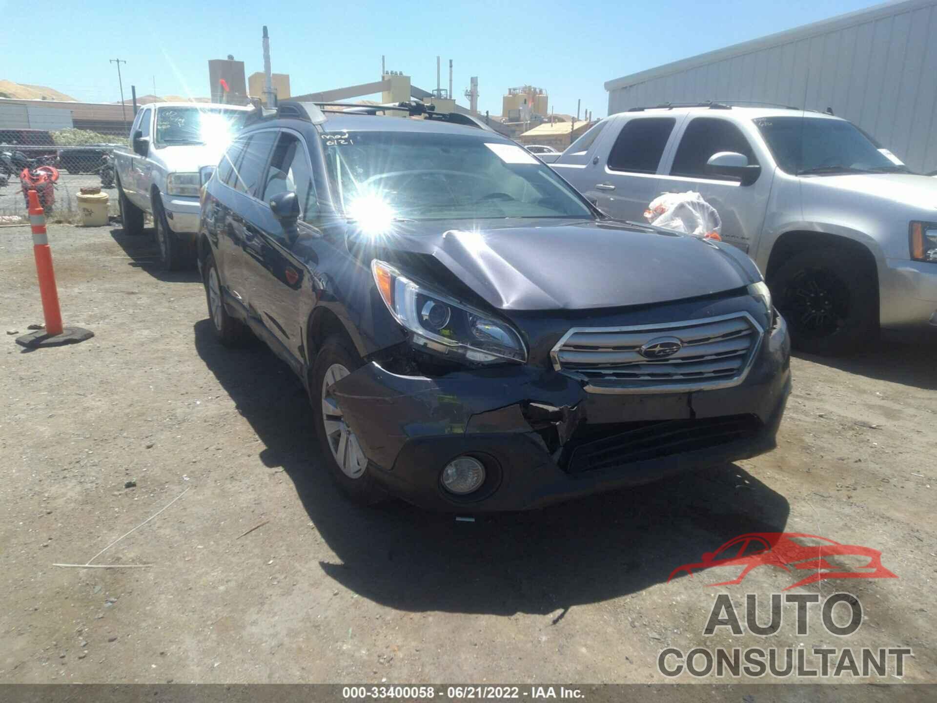 SUBARU OUTBACK 2016 - 4S4BSACC2G3245093