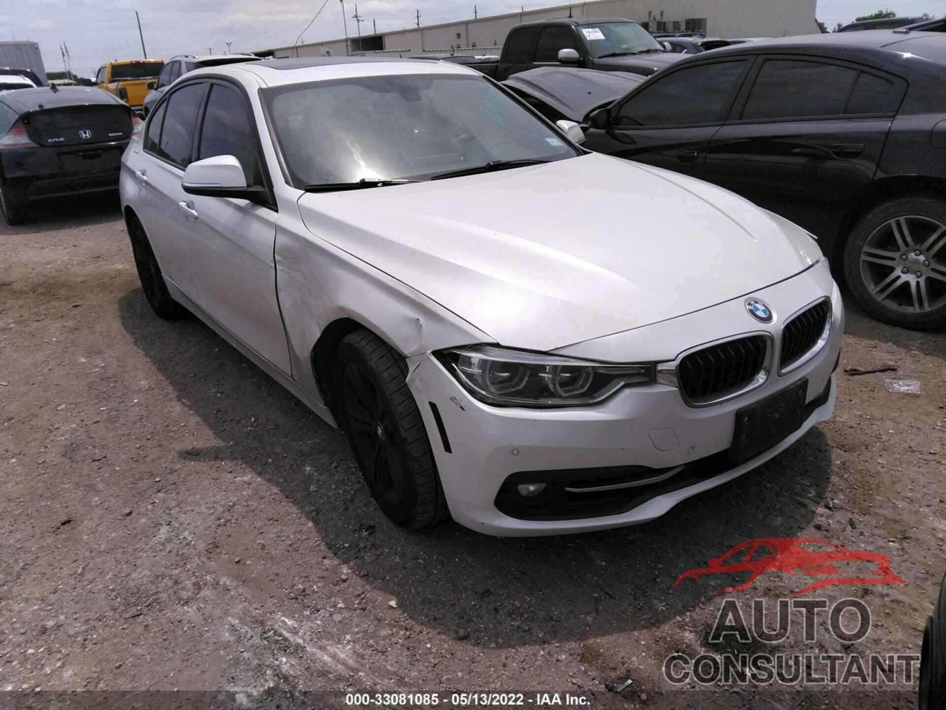 BMW 3 SERIES 2016 - WBA8E9C54GK604243