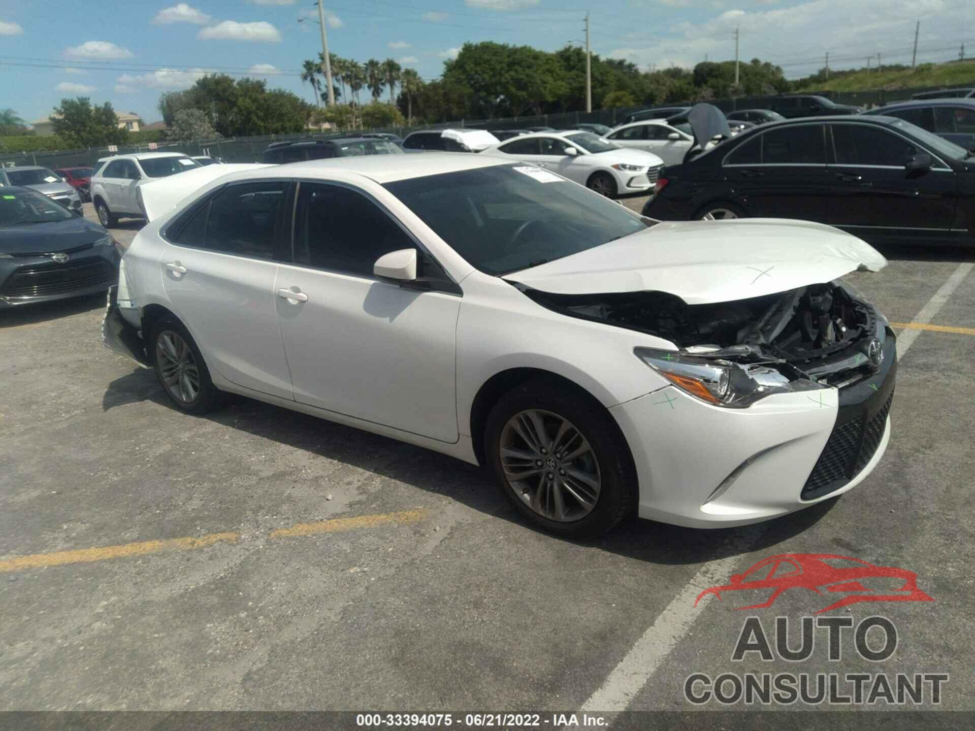 TOYOTA CAMRY 2017 - 4T1BF1FK0HU451810