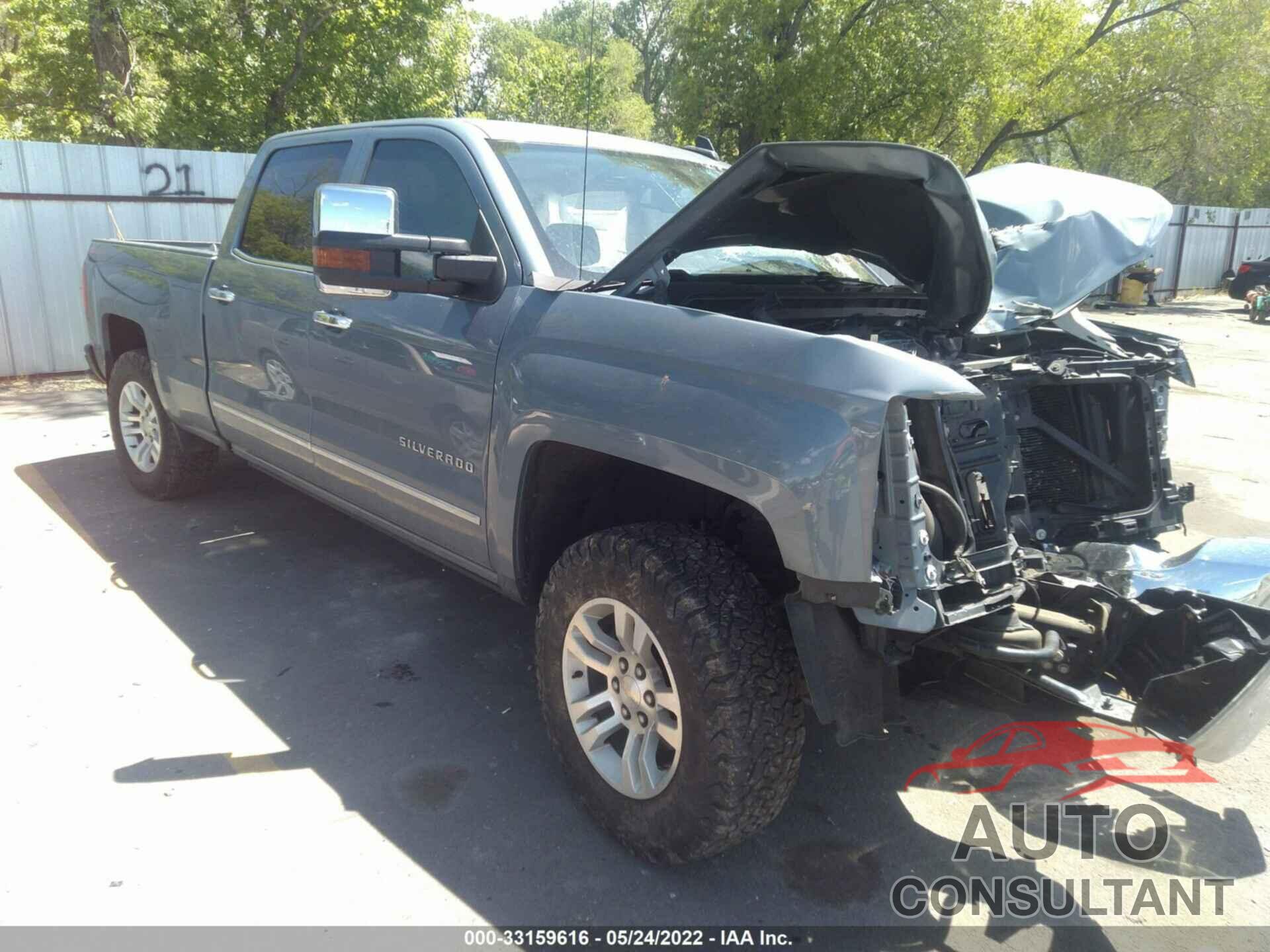 CHEVROLET SILVERADO 1500 2016 - 3GCUKSEC3GG161507