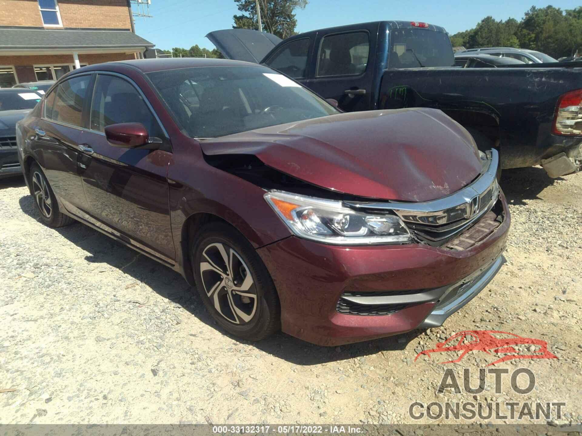 HONDA ACCORD SEDAN 2016 - 1HGCR2F47GA112678