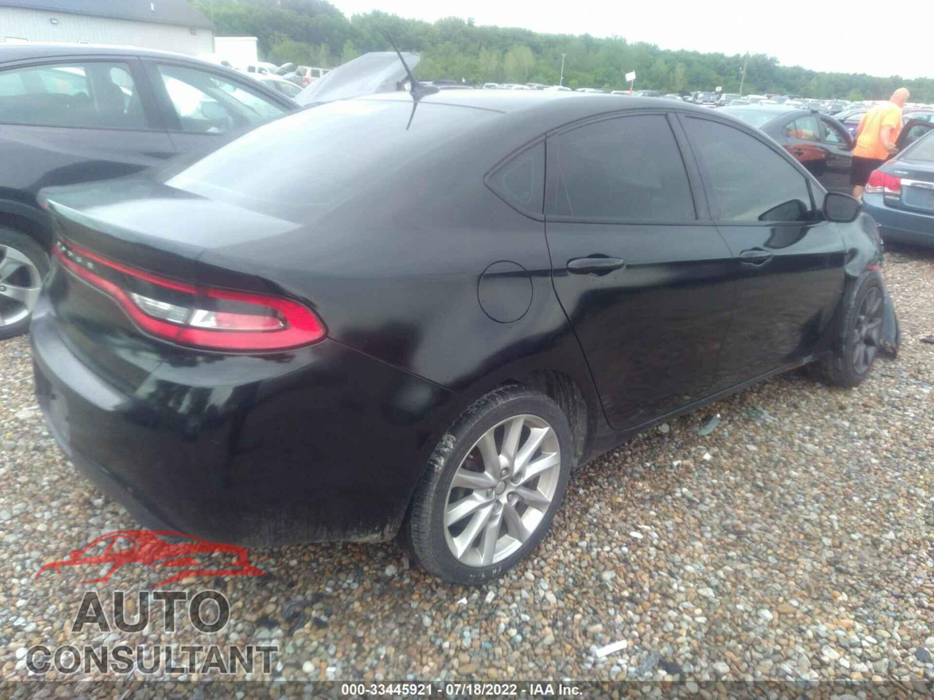 DODGE DART 2016 - 1C3CDFBB5GD712255