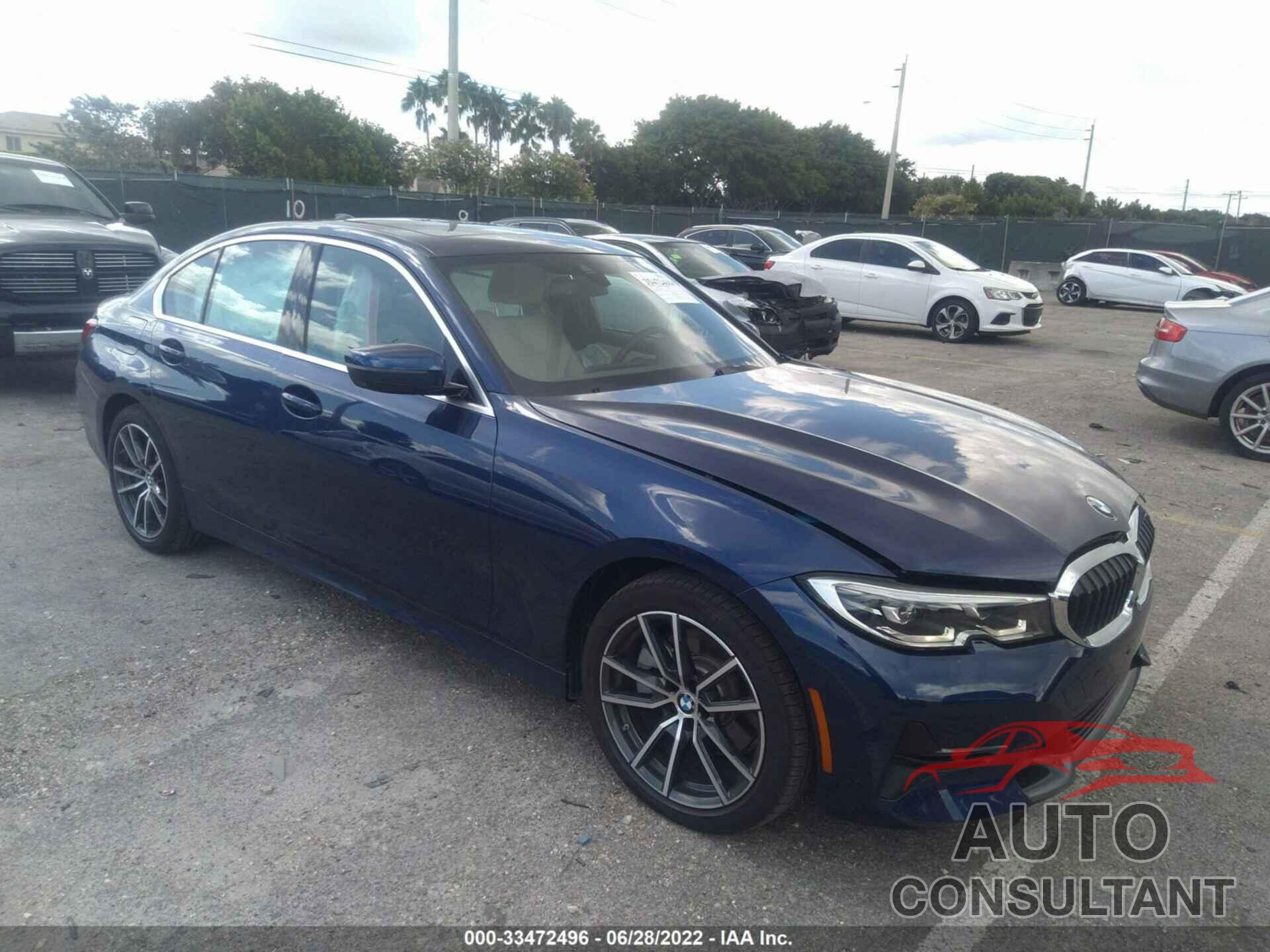 BMW 3 SERIES 2020 - 3MW5R7J09L8B25959