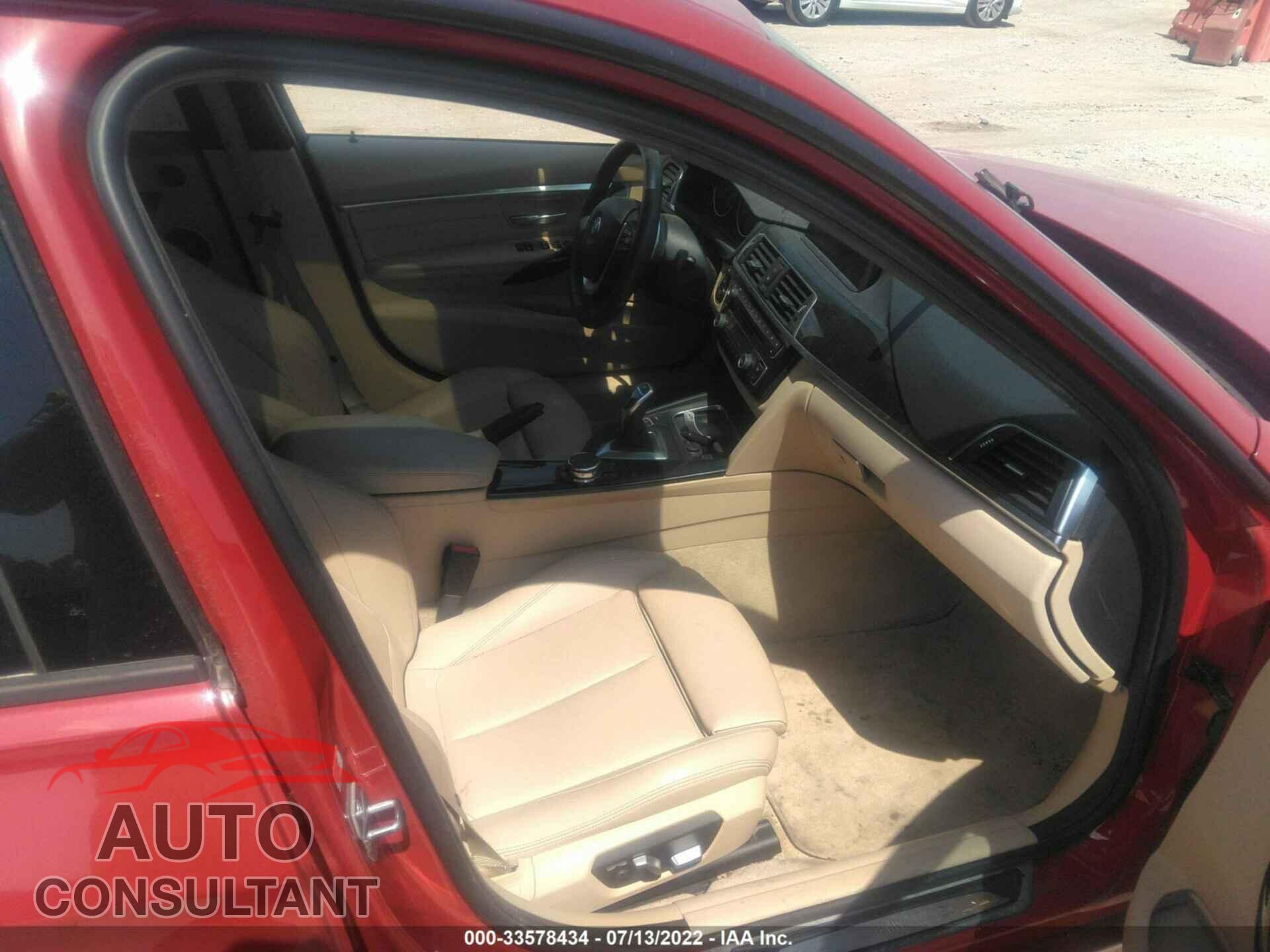 BMW 3 SERIES 2016 - WBA8E9G52GNU29788